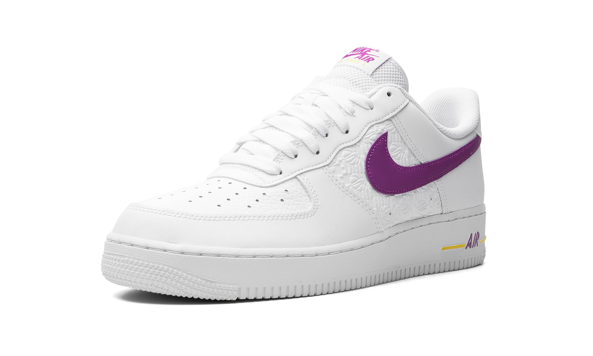 Air Force 1 Low Emb "bold Berry Lakers" - 4