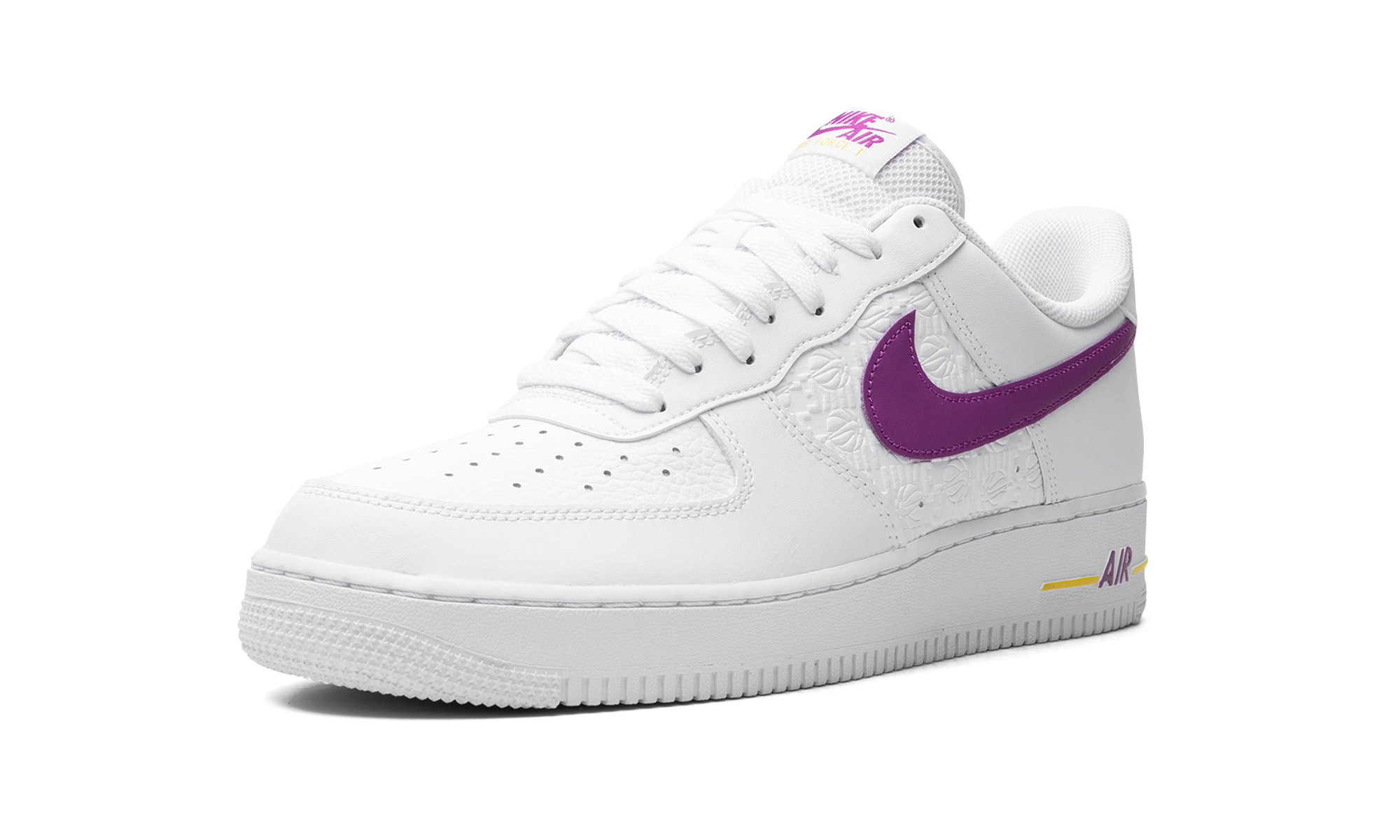 Air Force 1 Low Emb "bold Berry Lakers" - 4