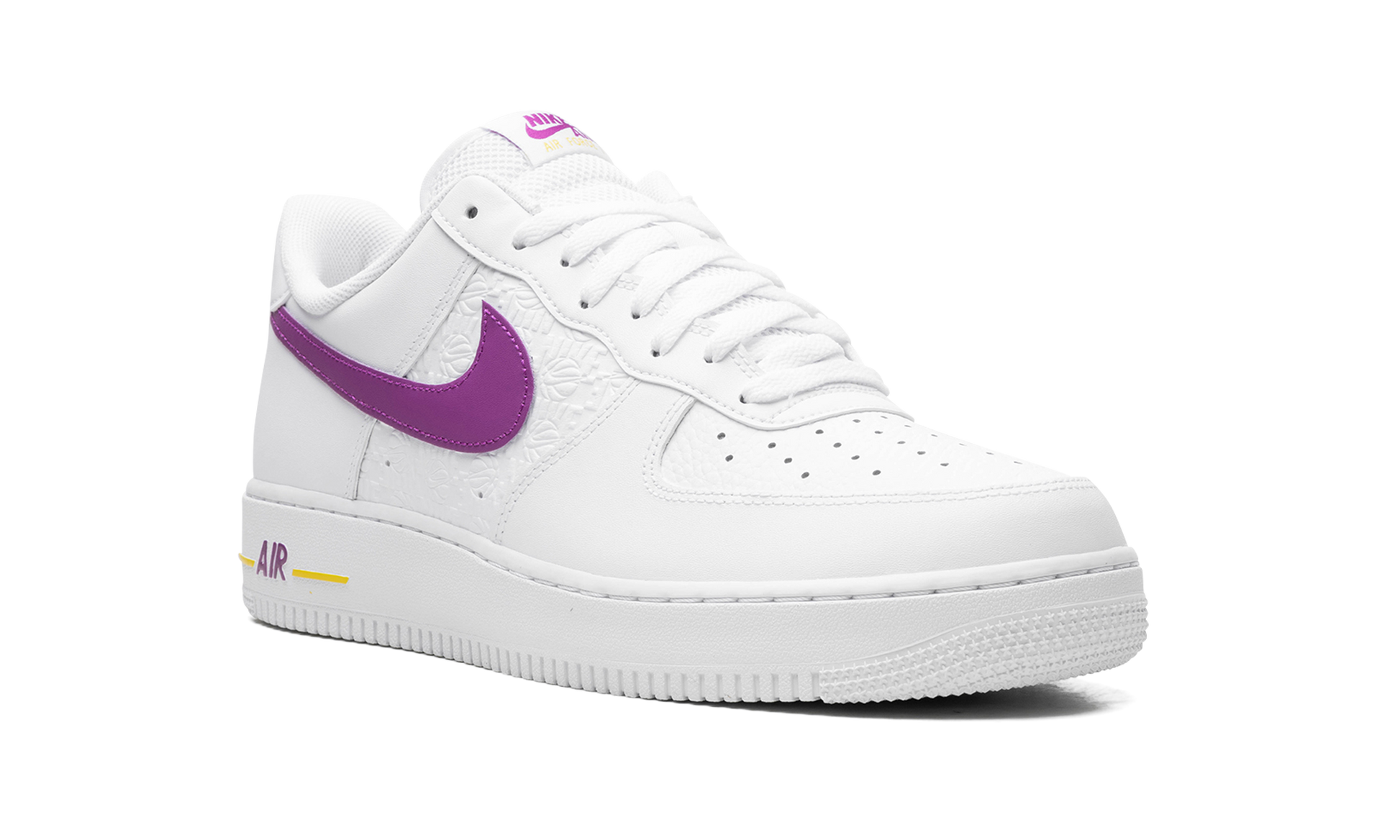 Air Force 1 Low Emb "bold Berry Lakers" - 7