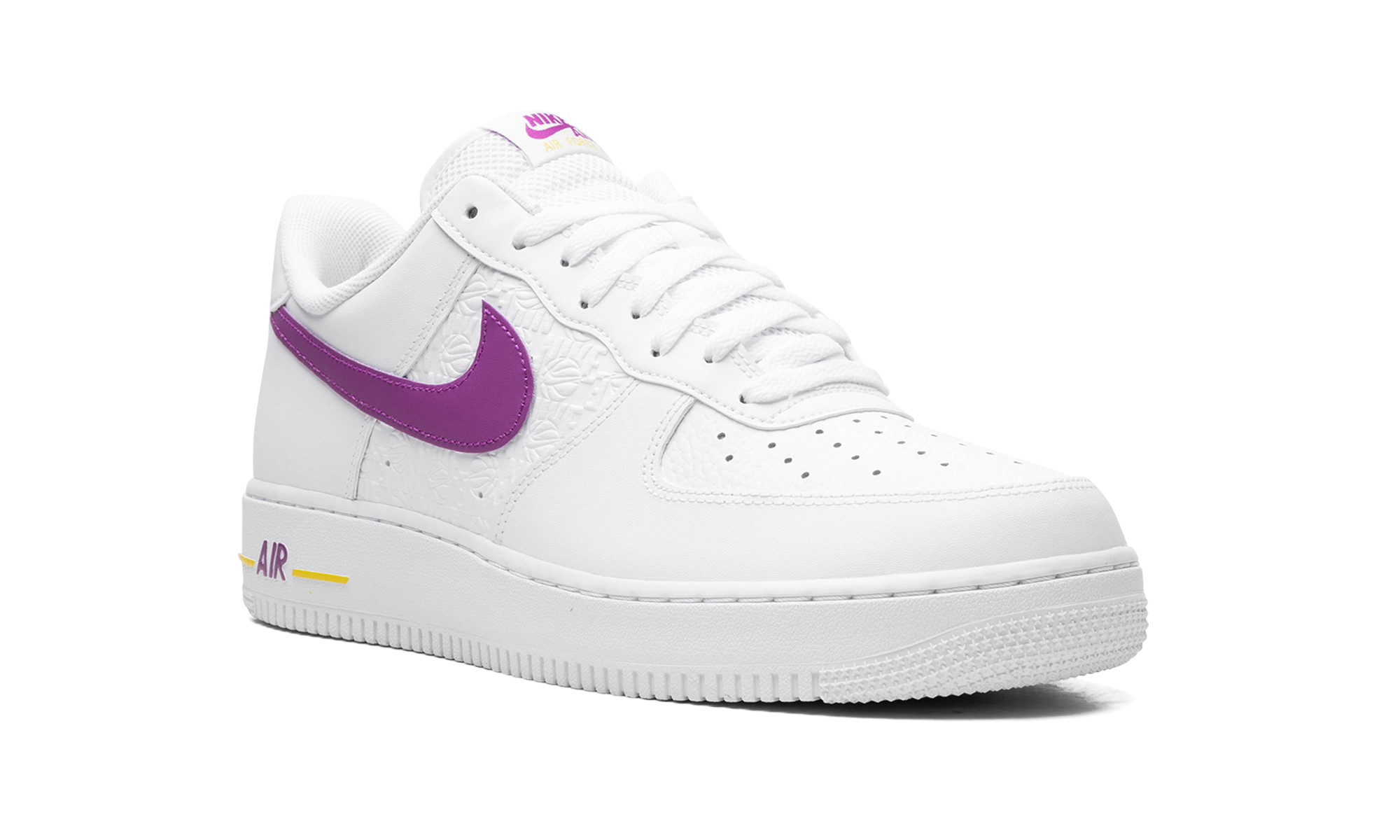 Air Force 1 Low Emb "bold Berry Lakers" - 7