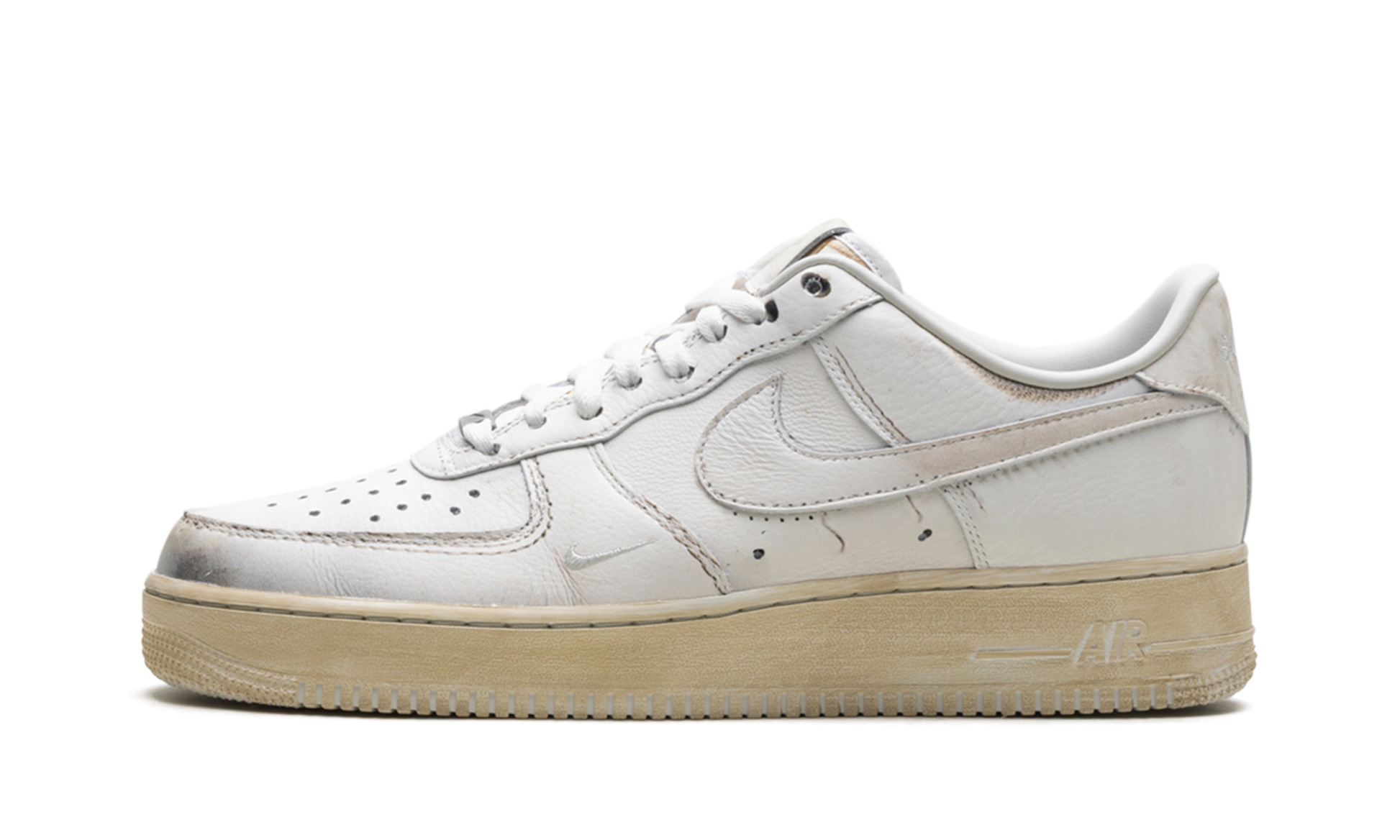 Air Force 1 Low ".swoosh - Dirty Triple White" - 1