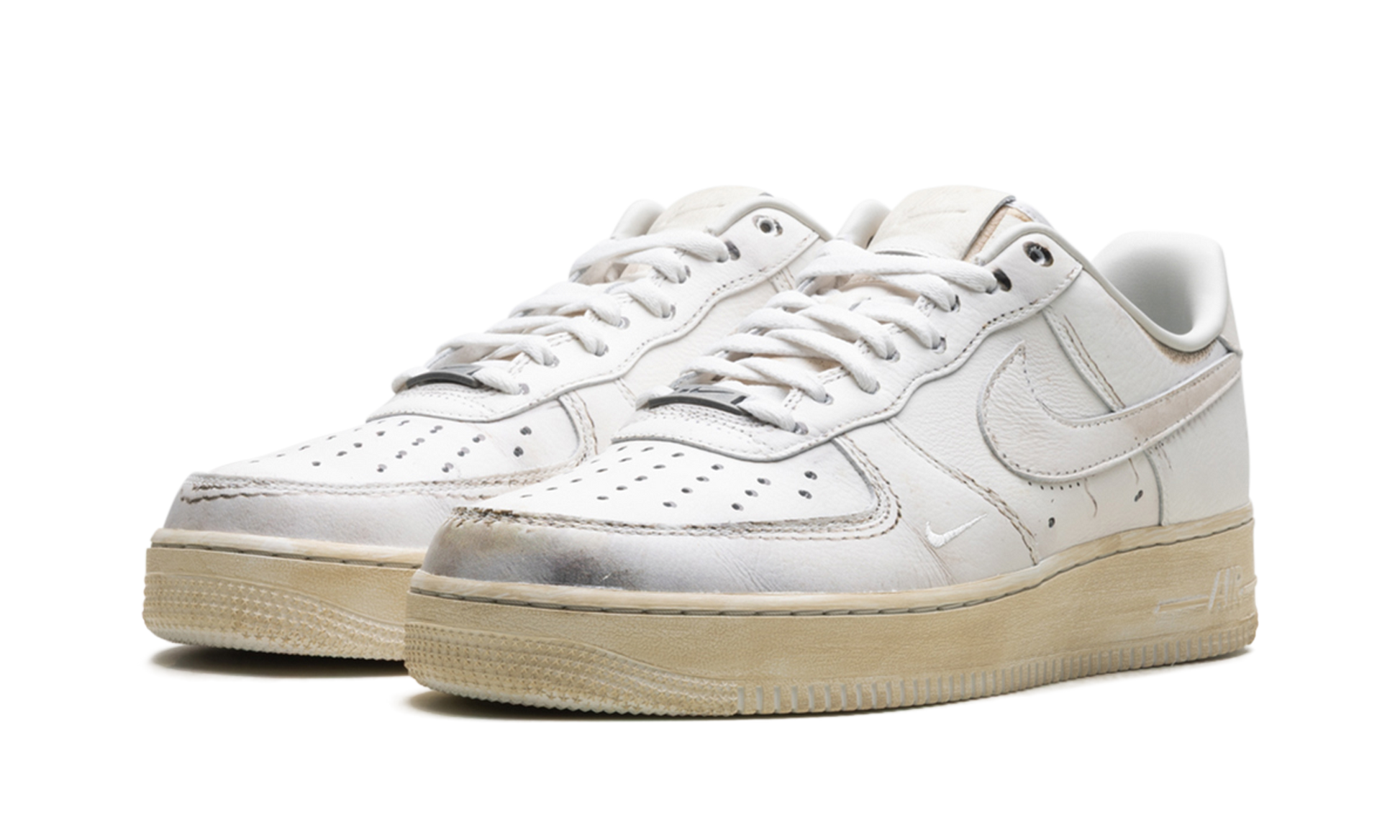 Air Force 1 Low ".swoosh - Dirty Triple White" - 2