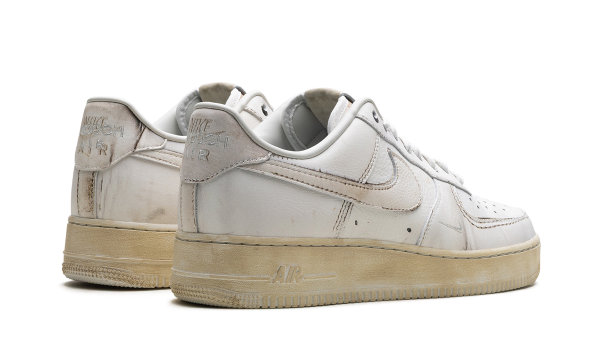 Air Force 1 Low ".swoosh - Dirty Triple White" - 3