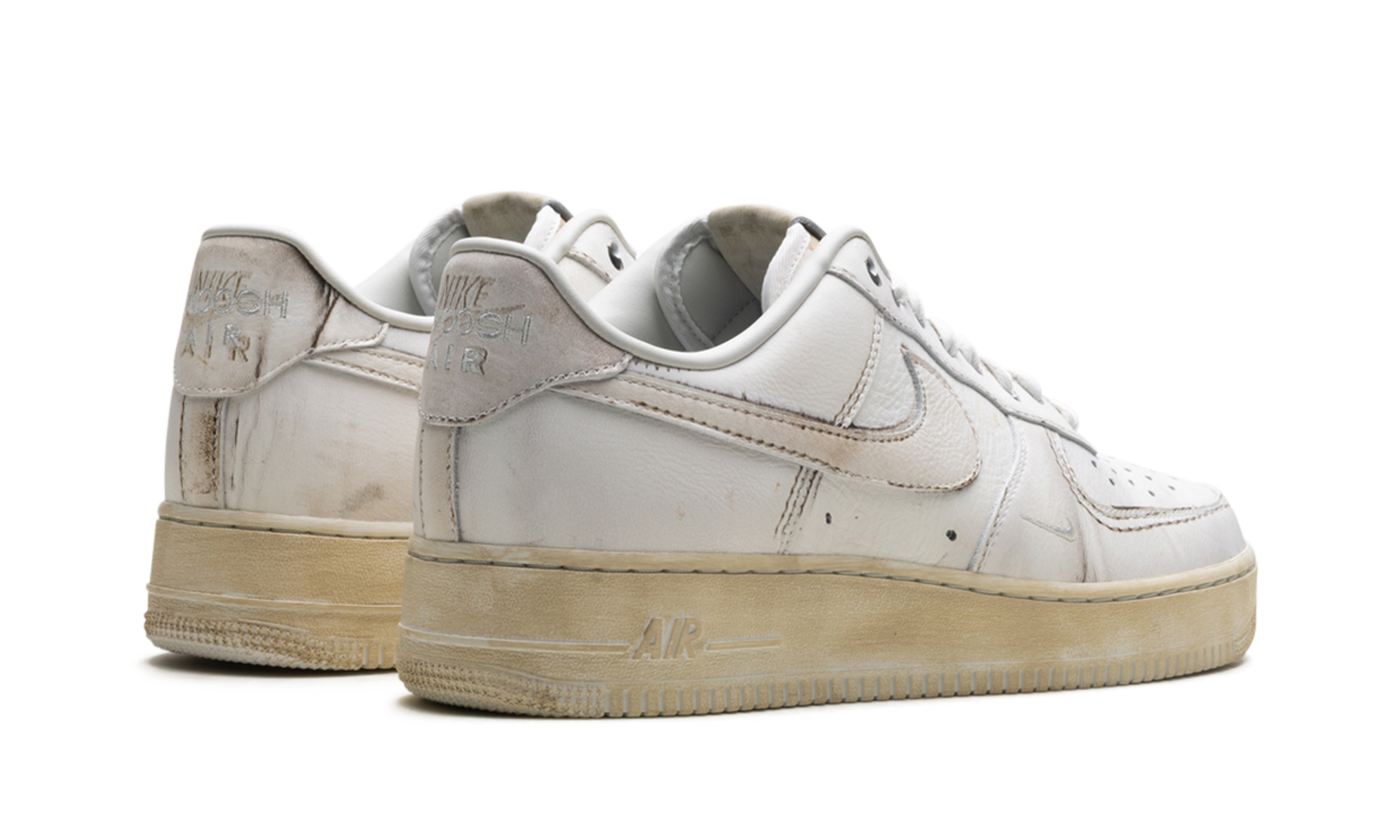 Air Force 1 Low ".swoosh - Dirty Triple White" - 3