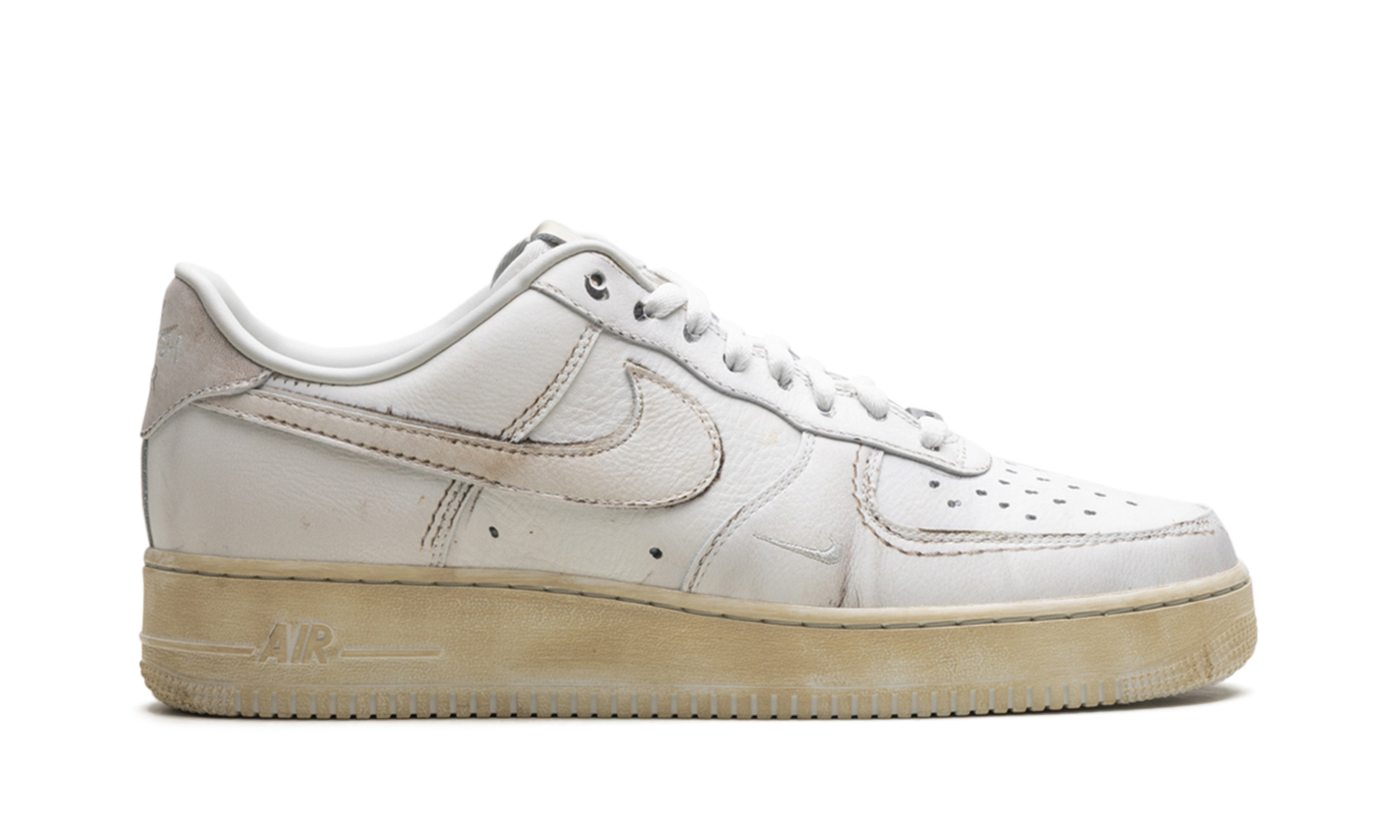 Air Force 1 Low ".swoosh - Dirty Triple White" - 6