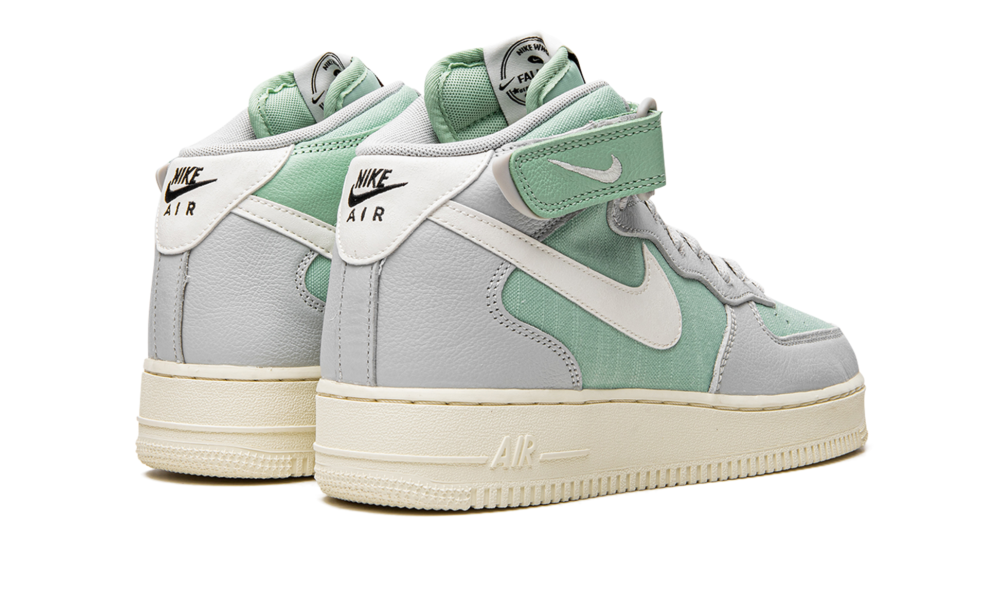 Air Force 1 Mid '07 Lx "grey Fog Enamel Green" - 3