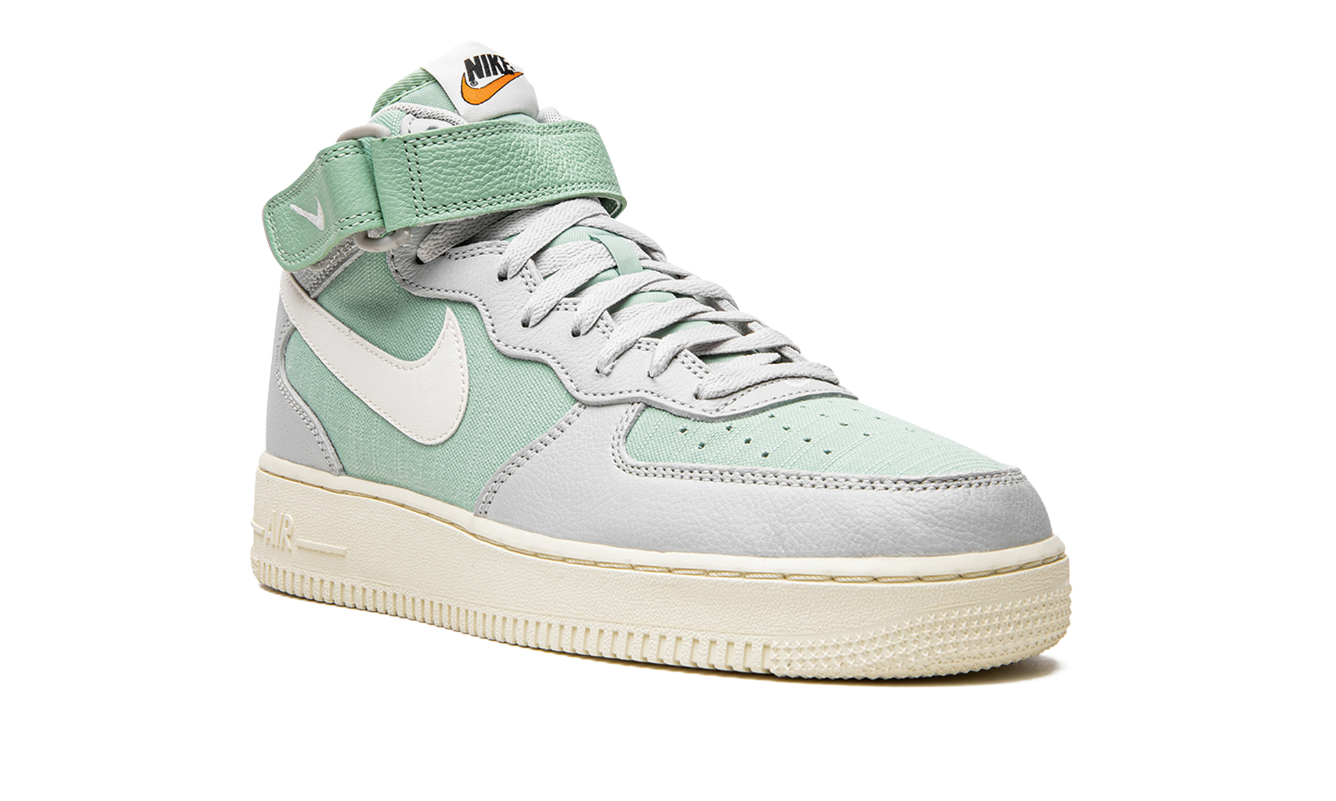 Air Force 1 Mid '07 Lx "grey Fog Enamel Green" - 7