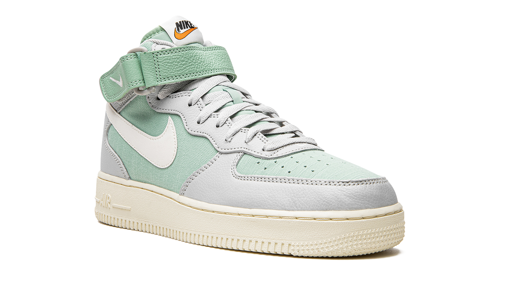 Air Force 1 Mid '07 Lx "grey Fog Enamel Green" - 7