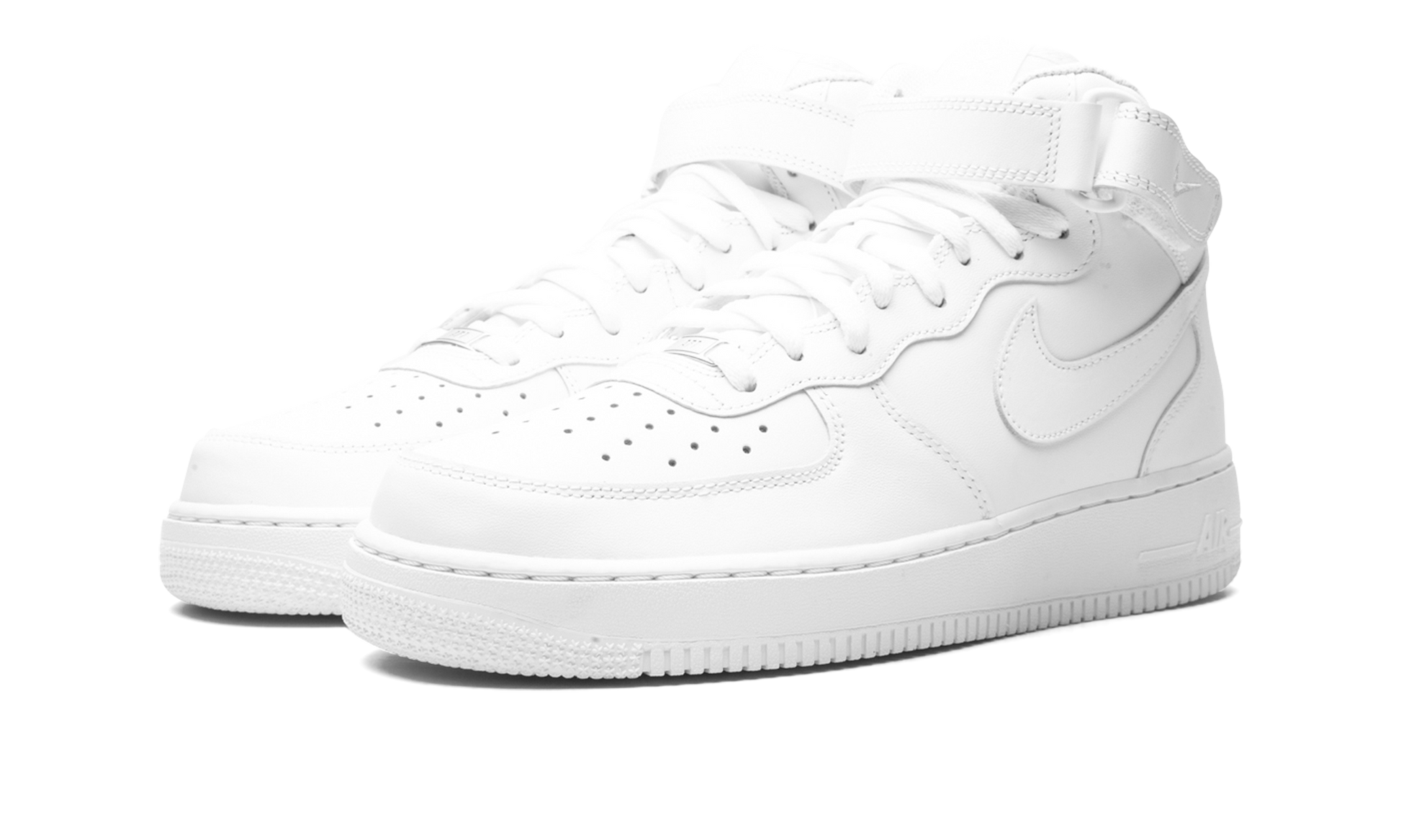 Air Force 1 Mid '07 "triple White" - 2