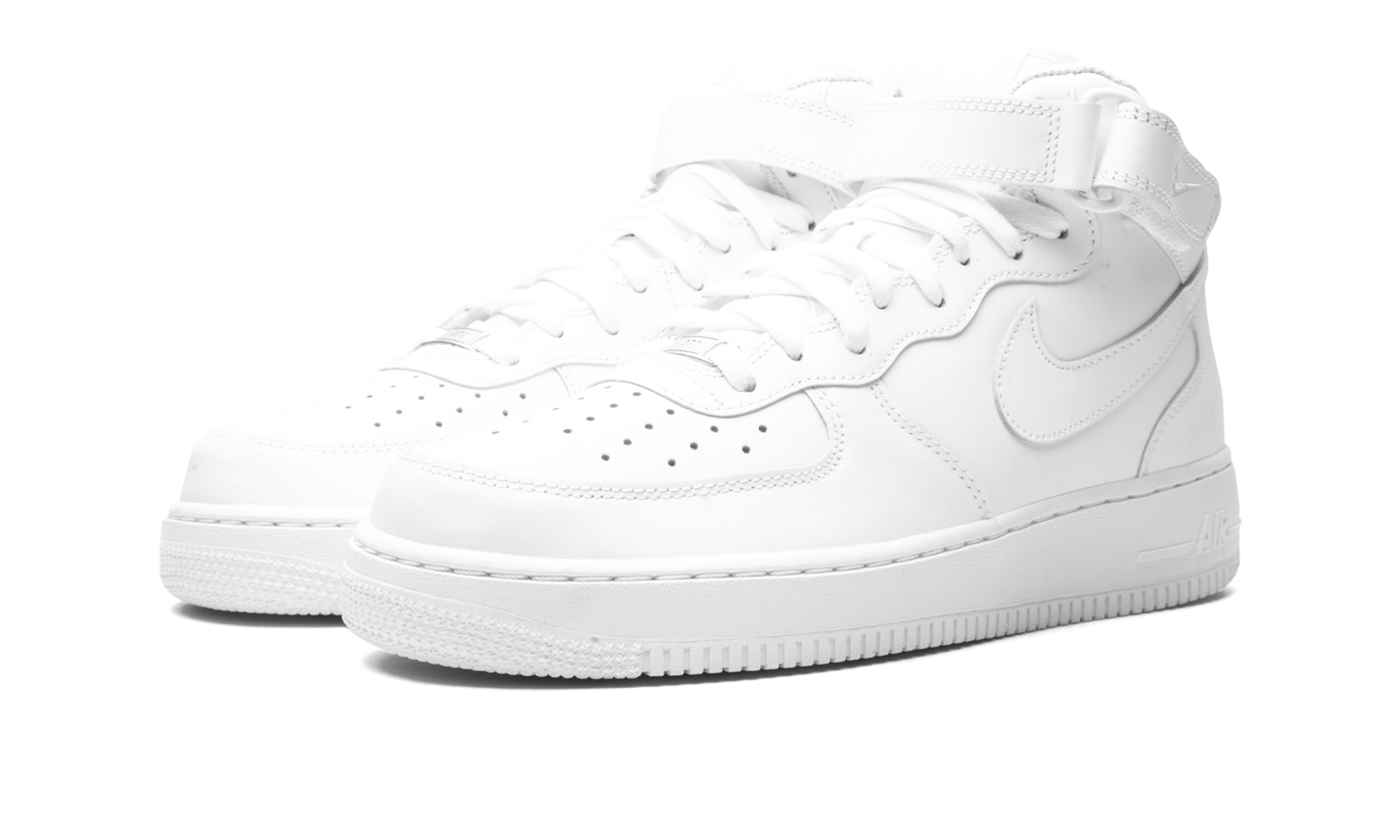 Air Force 1 Mid '07 "triple White" - 2