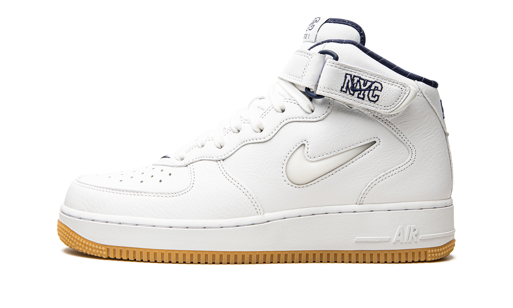 Air Force 1 Mid Jewel Qs "nyc - Yankees" - 1
