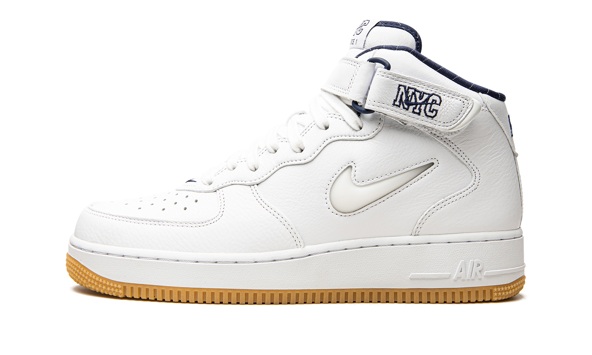 Air Force 1 Mid Jewel Qs "nyc - Yankees" - 1