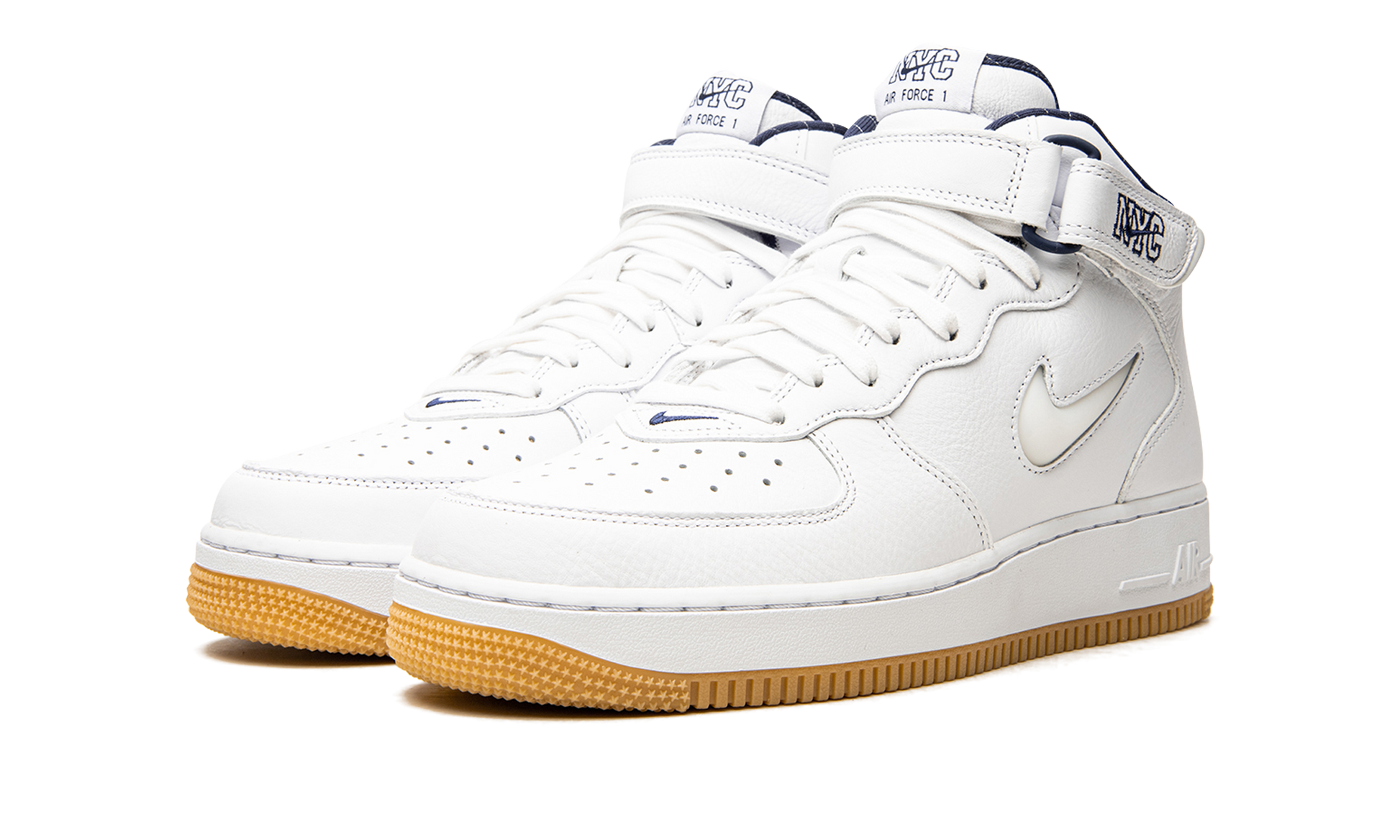 Air Force 1 Mid Jewel Qs "nyc - Yankees" - 2