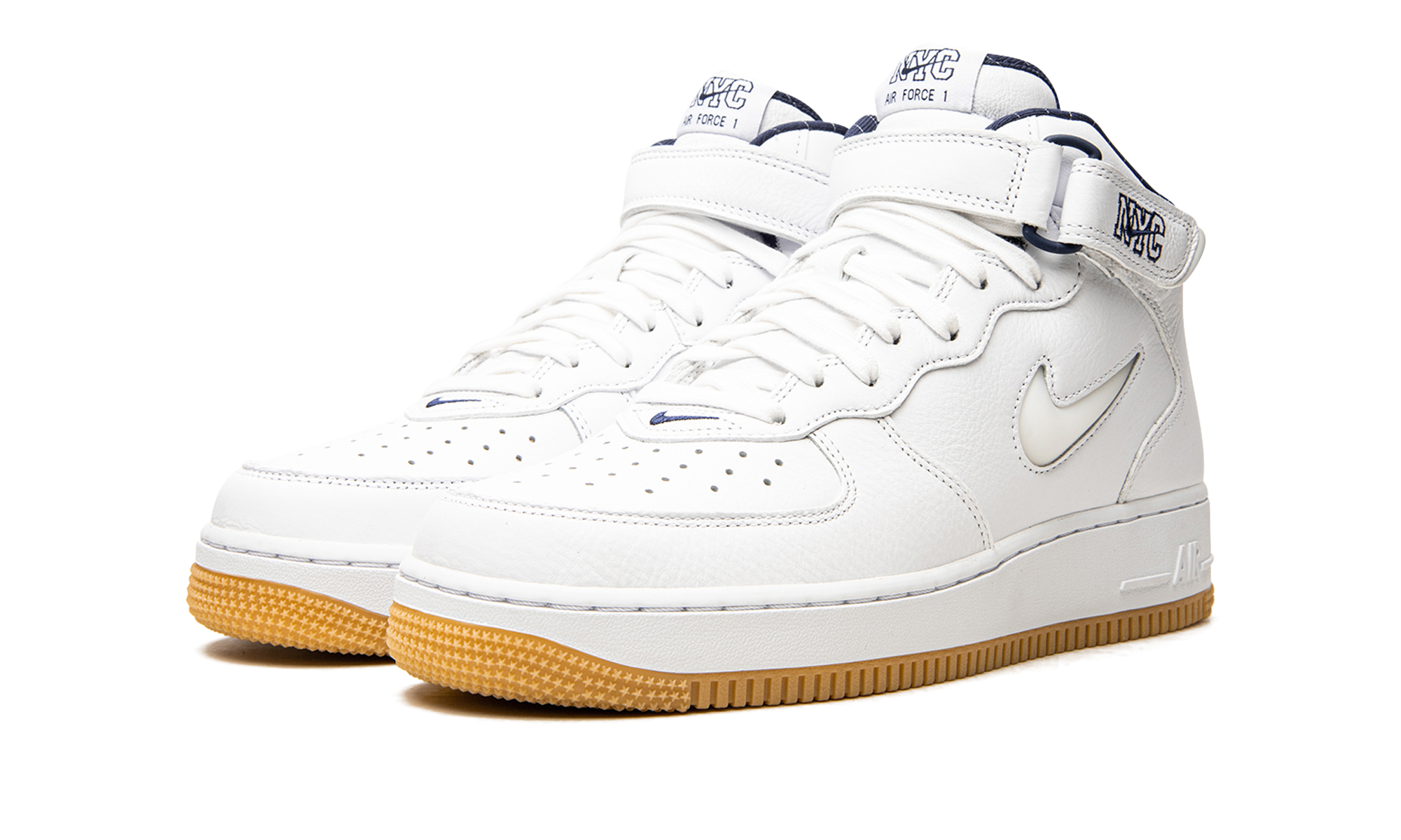Air Force 1 Mid Jewel Qs "nyc - Yankees" - 2