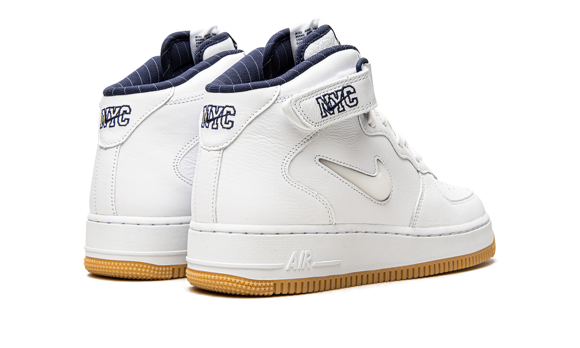 Air Force 1 Mid Jewel Qs "nyc - Yankees" - 3