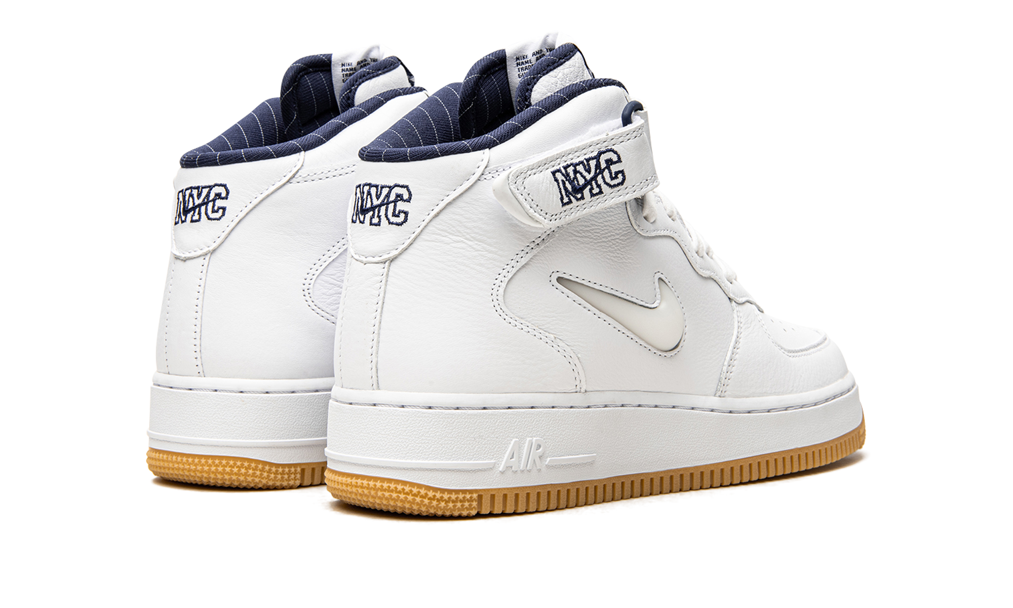 Air Force 1 Mid Jewel Qs "nyc - Yankees" - 3
