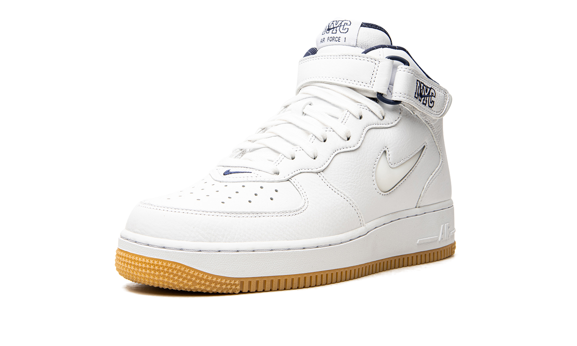 Air Force 1 Mid Jewel Qs "nyc - Yankees" - 4