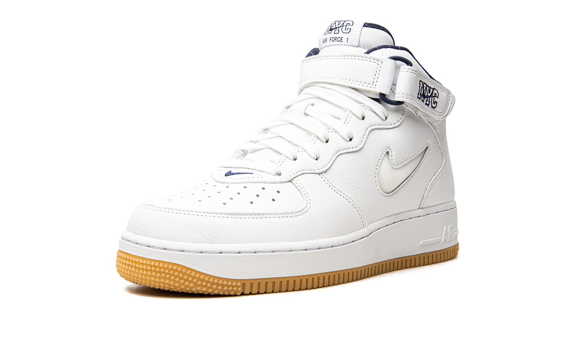 Air Force 1 Mid Jewel Qs "nyc - Yankees" - 4
