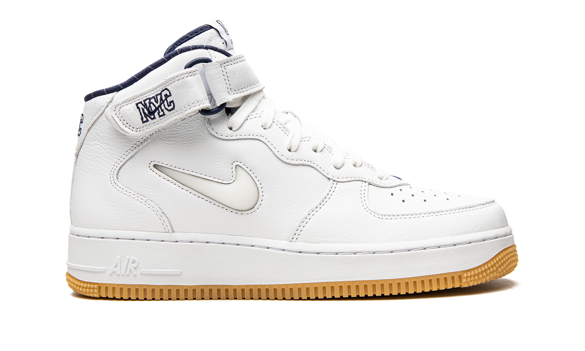 Air Force 1 Mid Jewel Qs "nyc - Yankees" - 6
