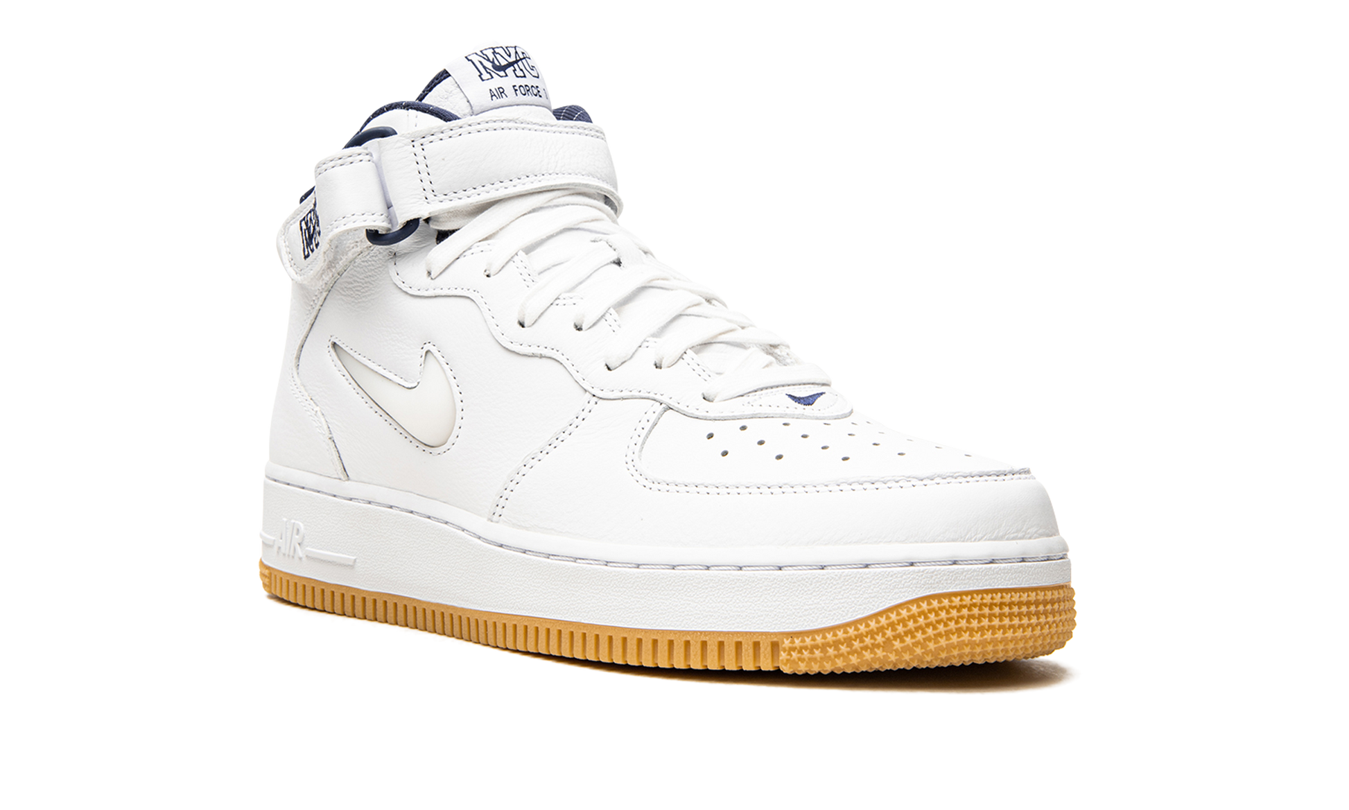 Air Force 1 Mid Jewel Qs "nyc - Yankees" - 7