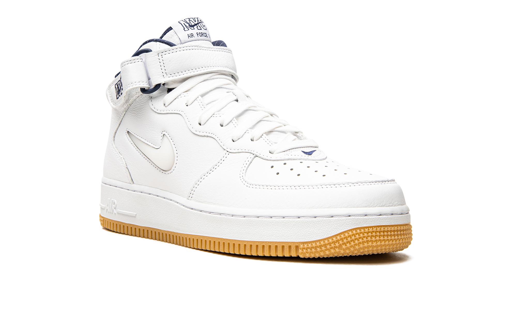 Air Force 1 Mid Jewel Qs "nyc - Yankees" - 7
