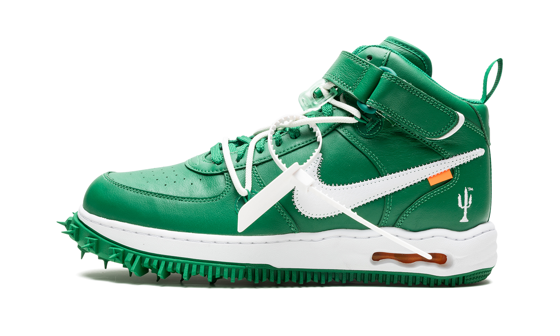 Air Force 1 Mid "off-white - Pine Green" - 1