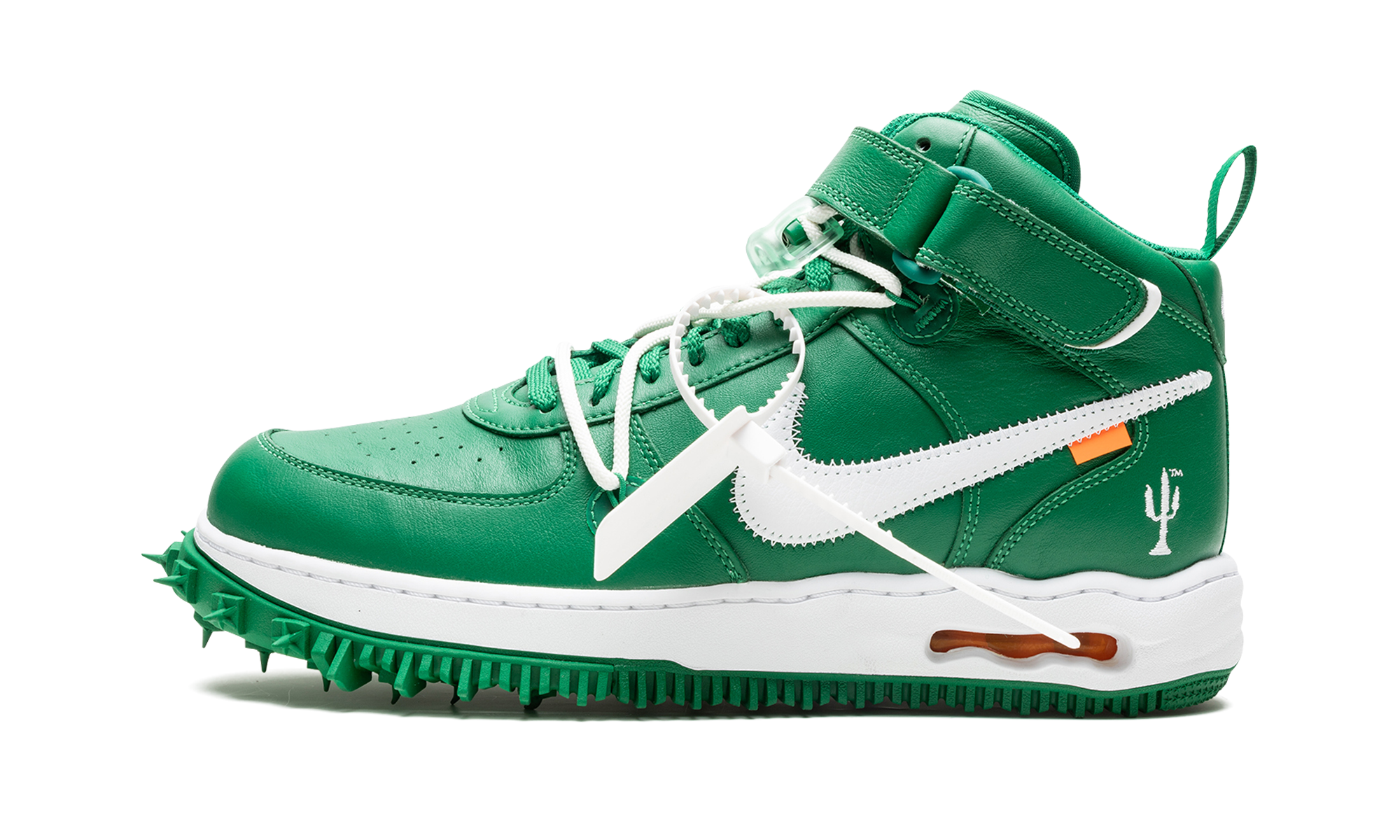 Air Force 1 Mid "off-white - Pine Green" - 1