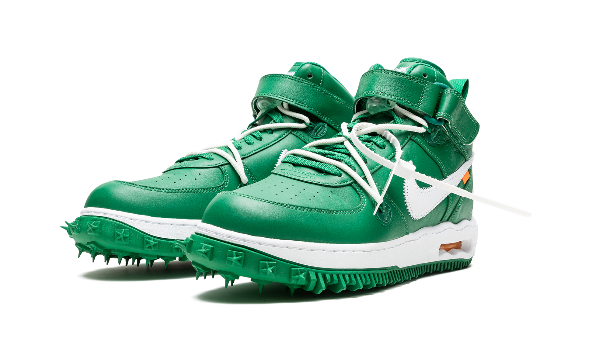 Air Force 1 Mid "off-white - Pine Green" - 2