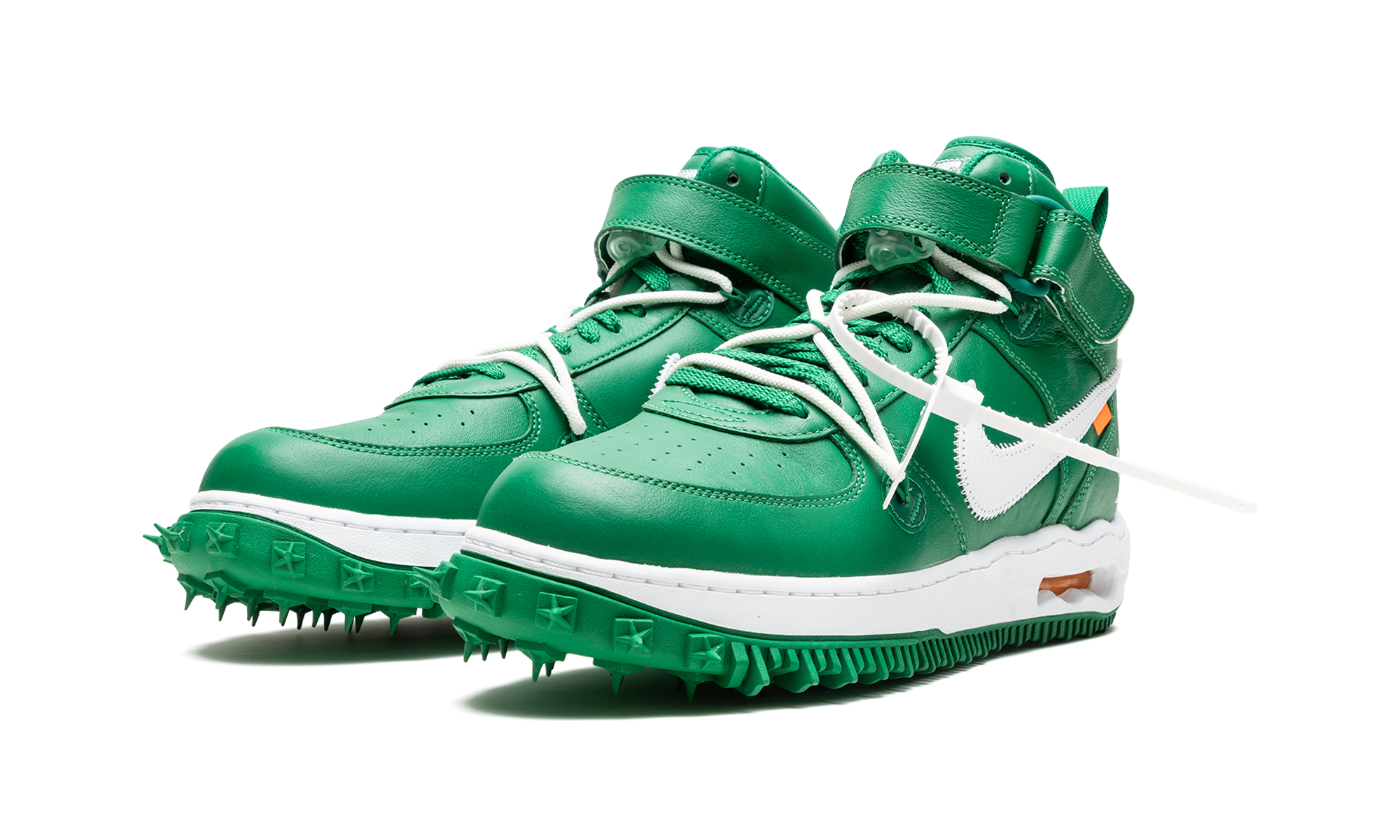 Air Force 1 Mid "off-white - Pine Green" - 2