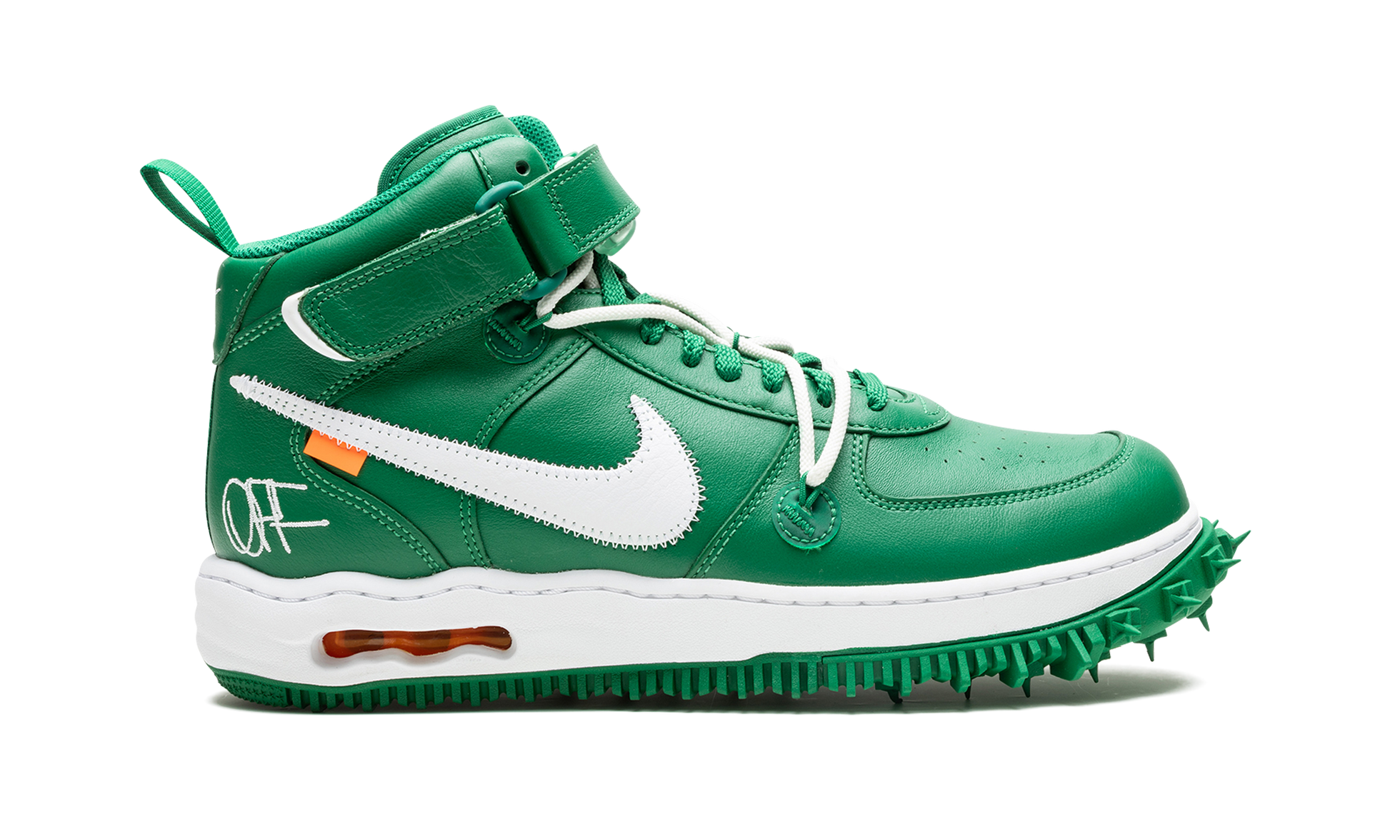 Air Force 1 Mid "off-white - Pine Green" - 6