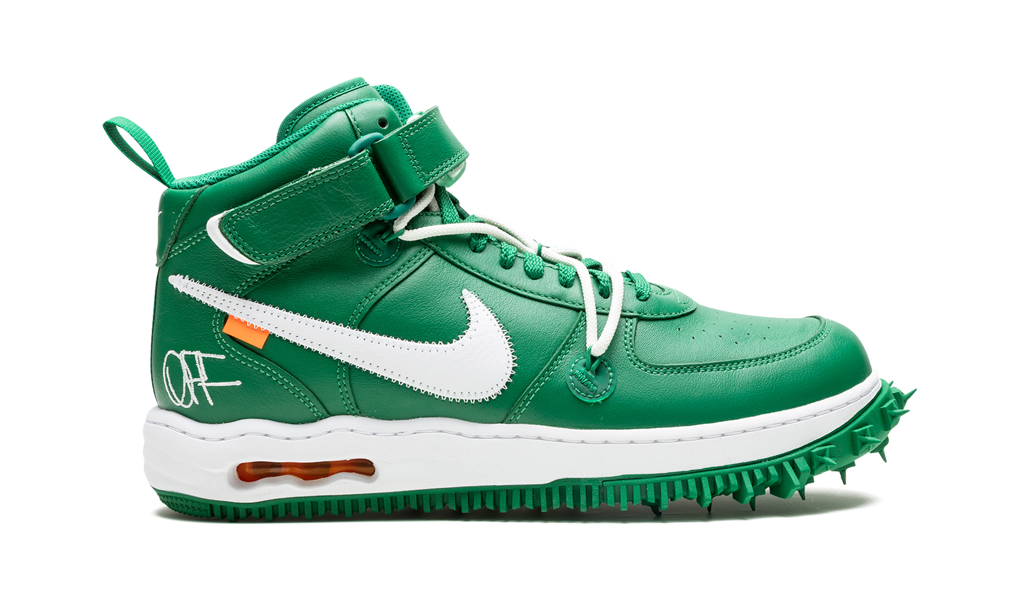 Air Force 1 Mid "off-white - Pine Green" - 6