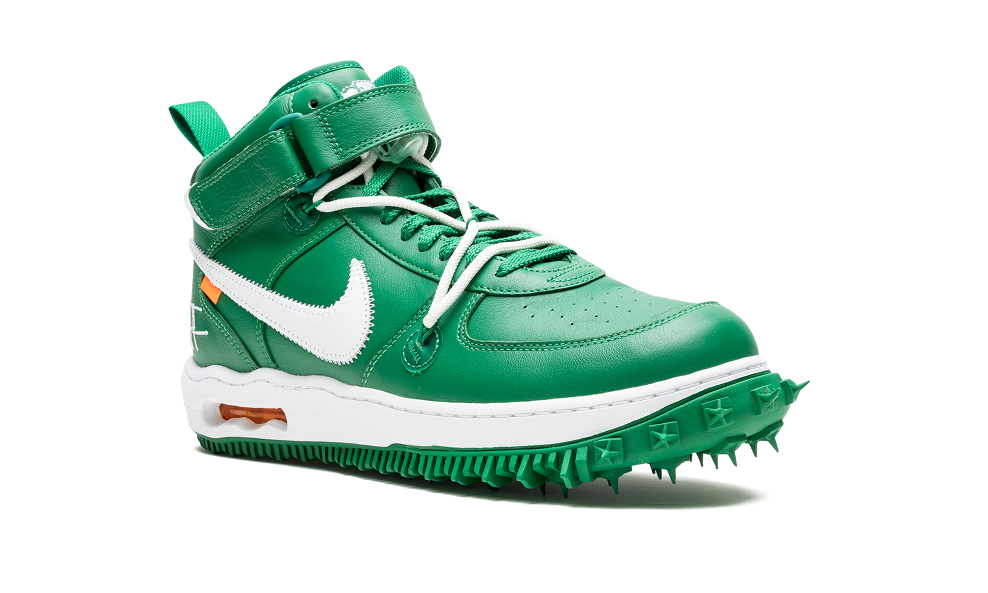 Air Force 1 Mid "off-white - Pine Green" - 7