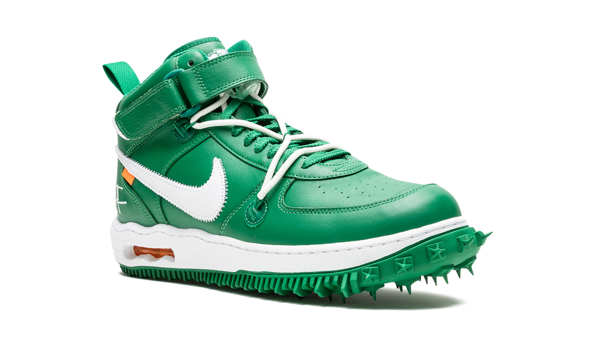 Air Force 1 Mid "off-white - Pine Green" - 7