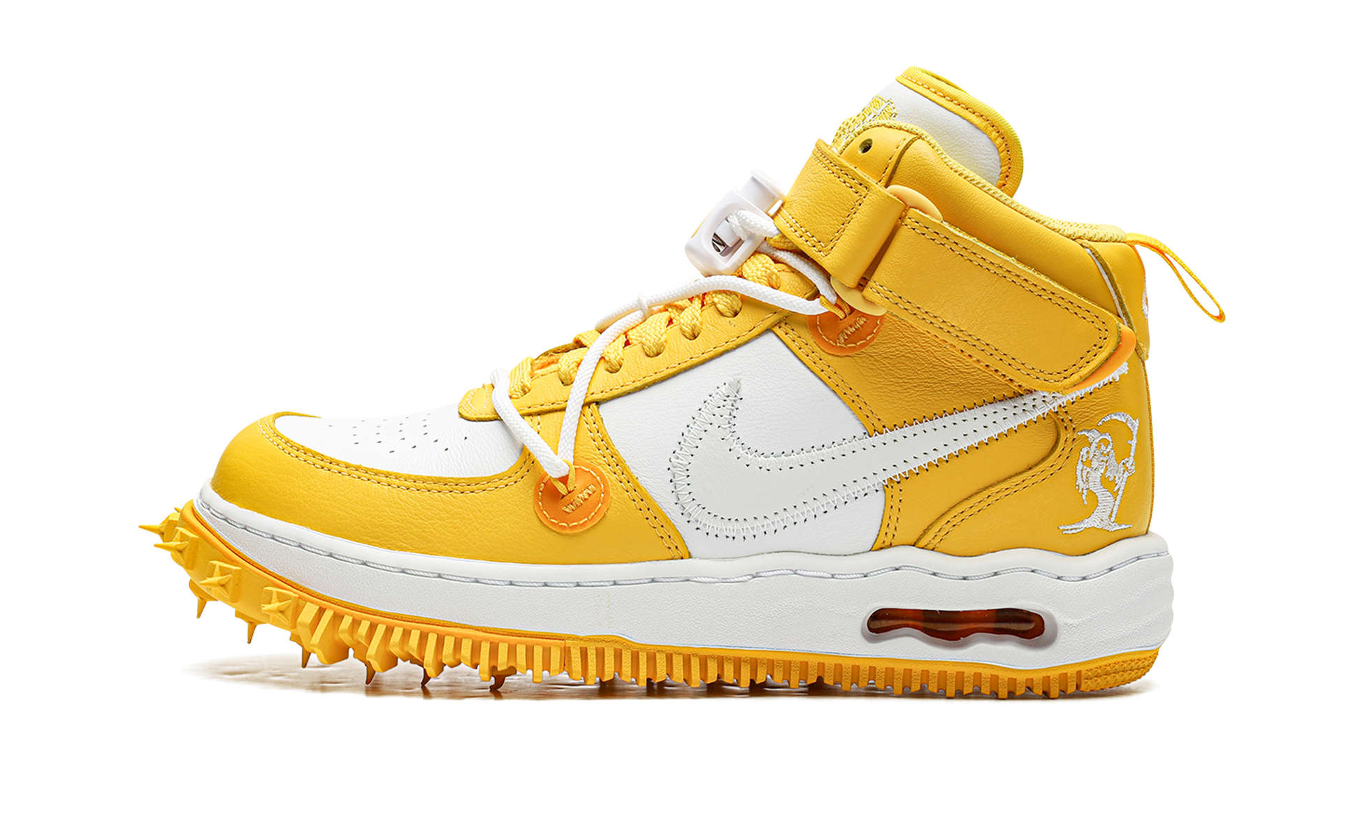 Air Force 1 Mid "off-white - Varsity Maize" - 1