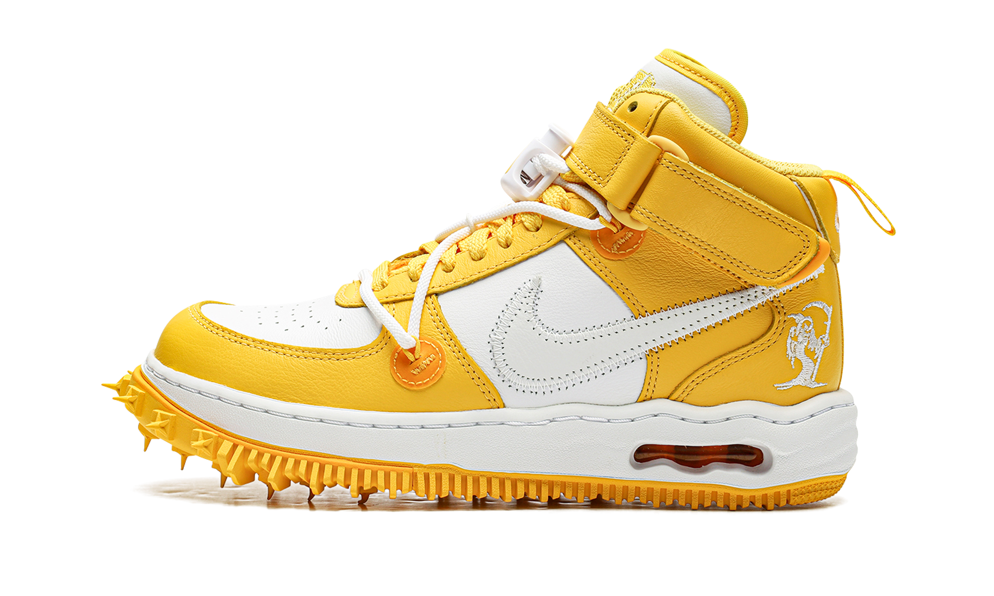 Air Force 1 Mid "off-white - Varsity Maize" - 1