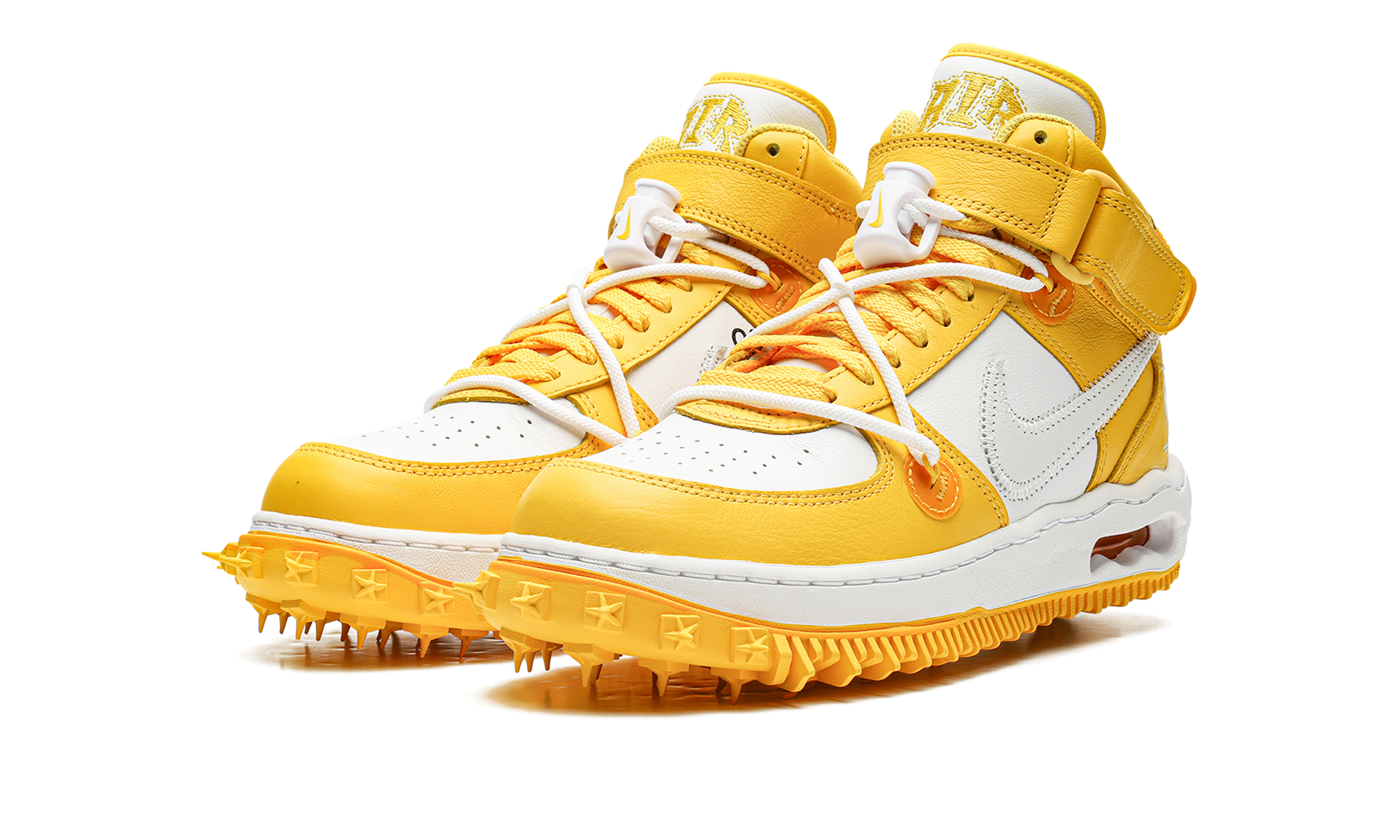 Air Force 1 Mid "off-white - Varsity Maize" - 2