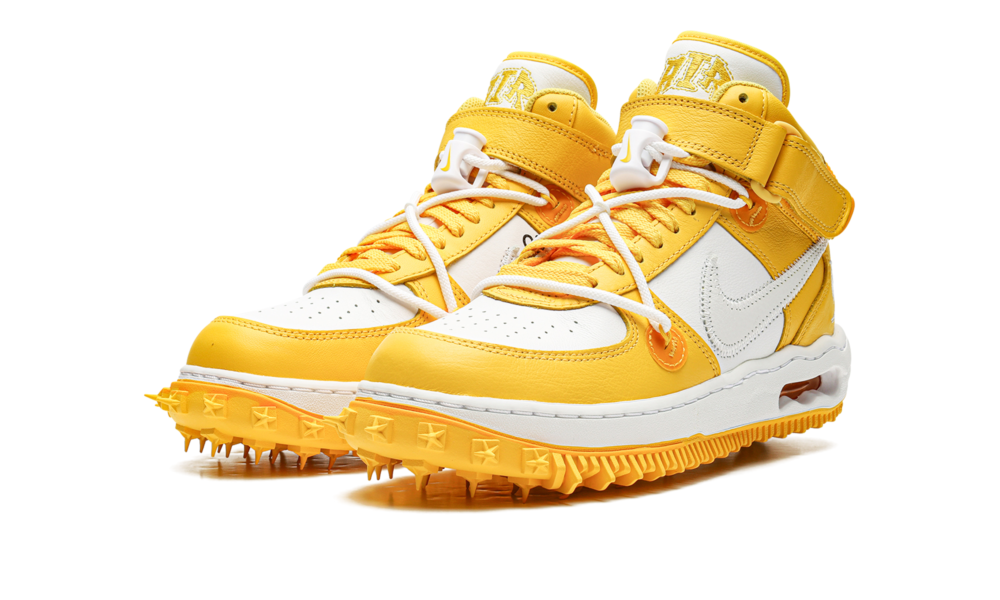 Air Force 1 Mid "off-white - Varsity Maize" - 2