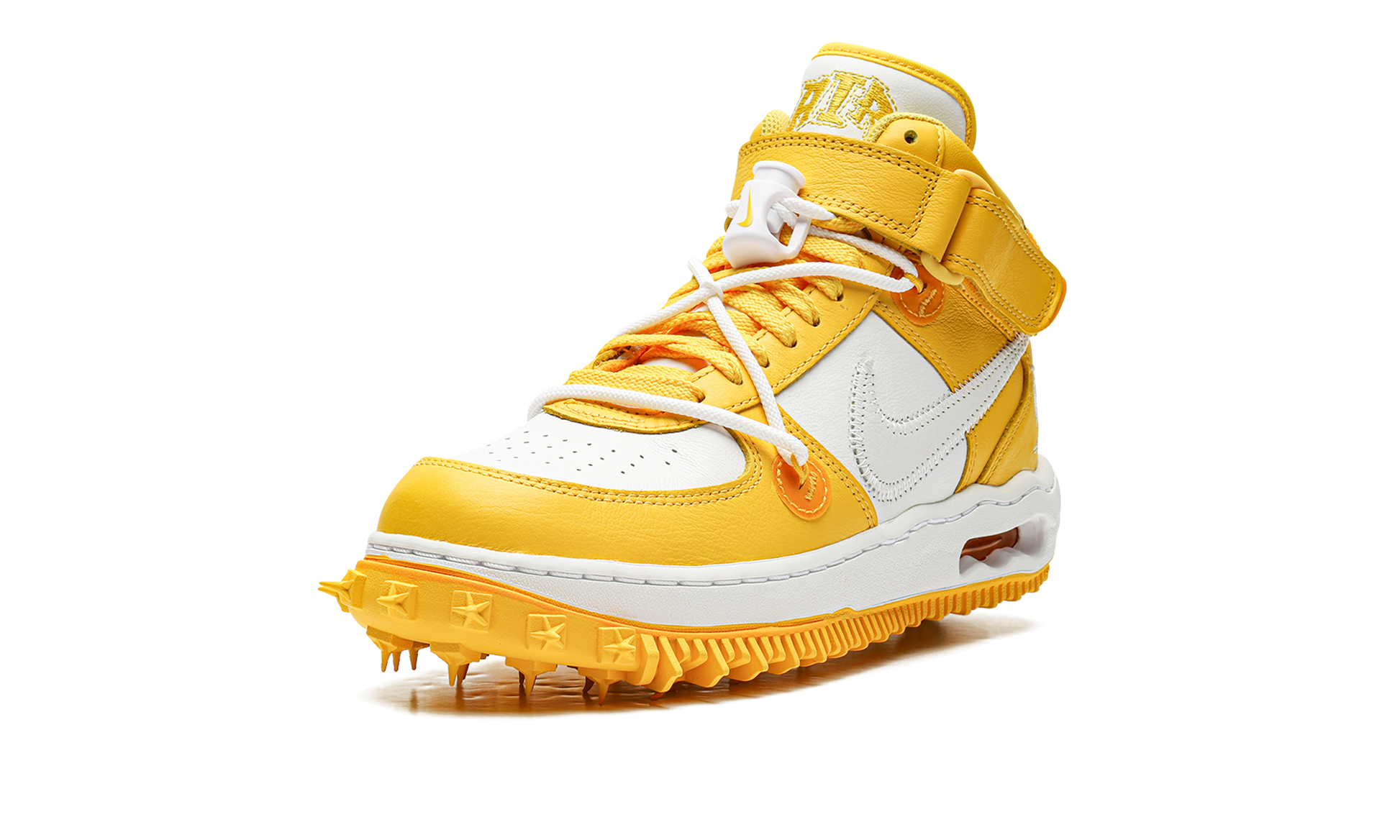 Air Force 1 Mid "off-white - Varsity Maize" - 4