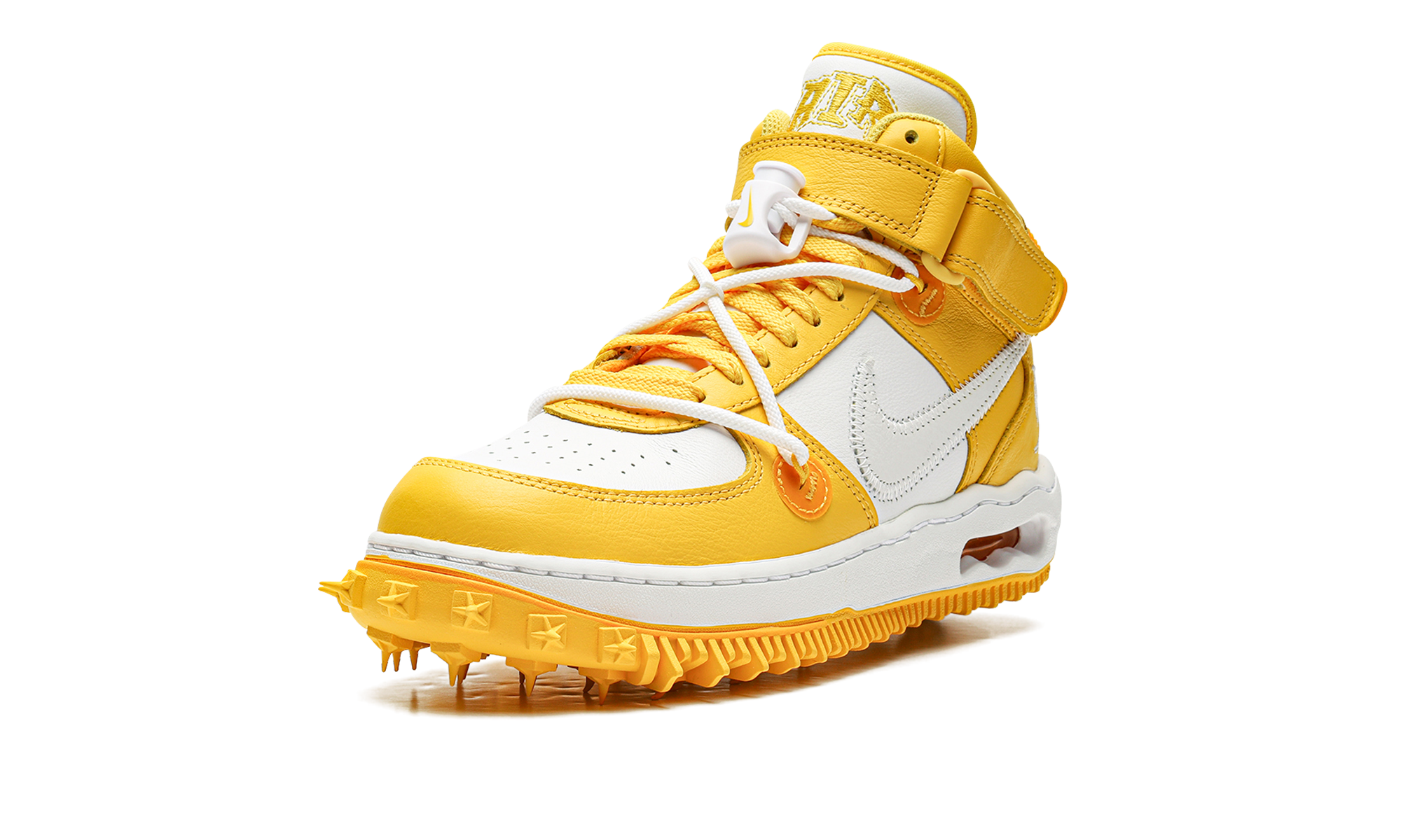 Air Force 1 Mid "off-white - Varsity Maize" - 4