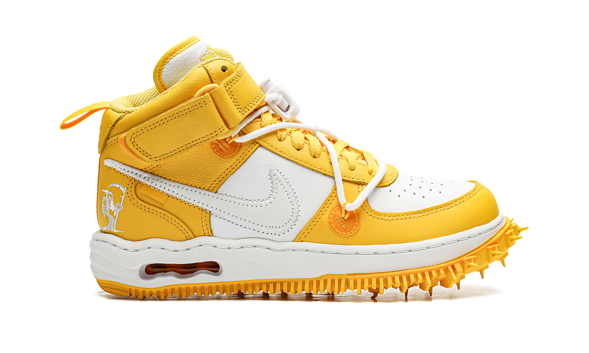 Air Force 1 Mid "off-white - Varsity Maize" - 6