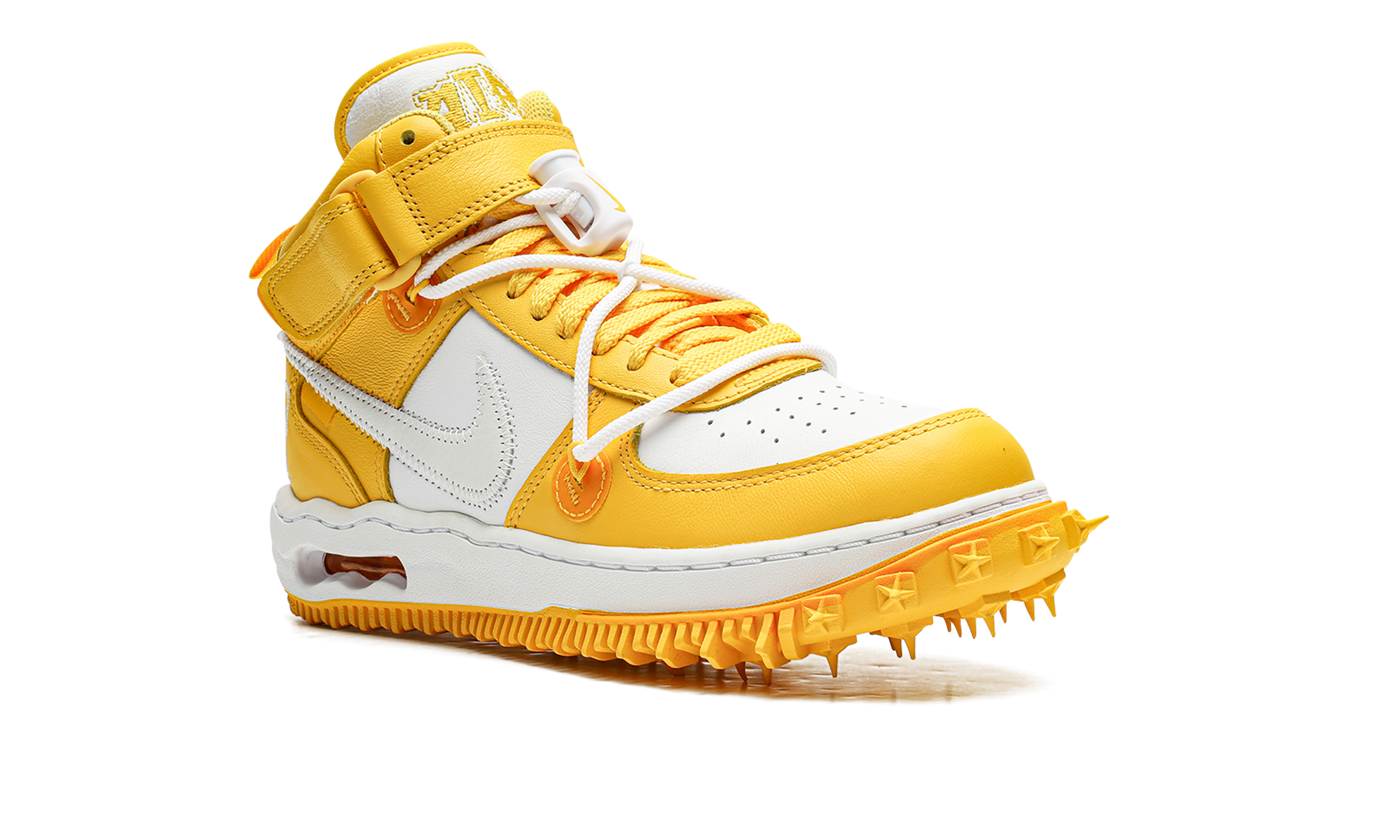 Air Force 1 Mid "off-white - Varsity Maize" - 7
