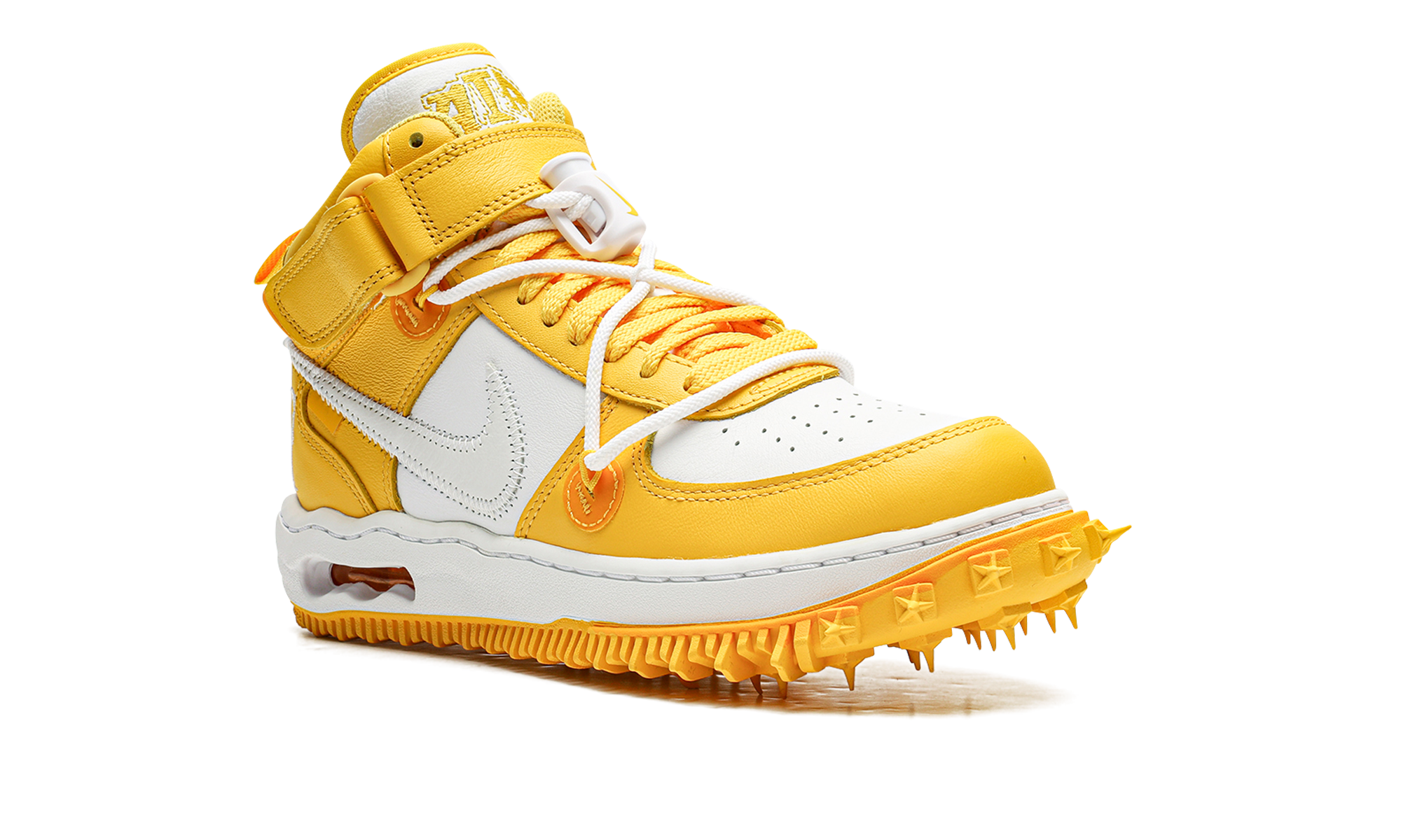 Air Force 1 Mid "off-white - Varsity Maize" - 7