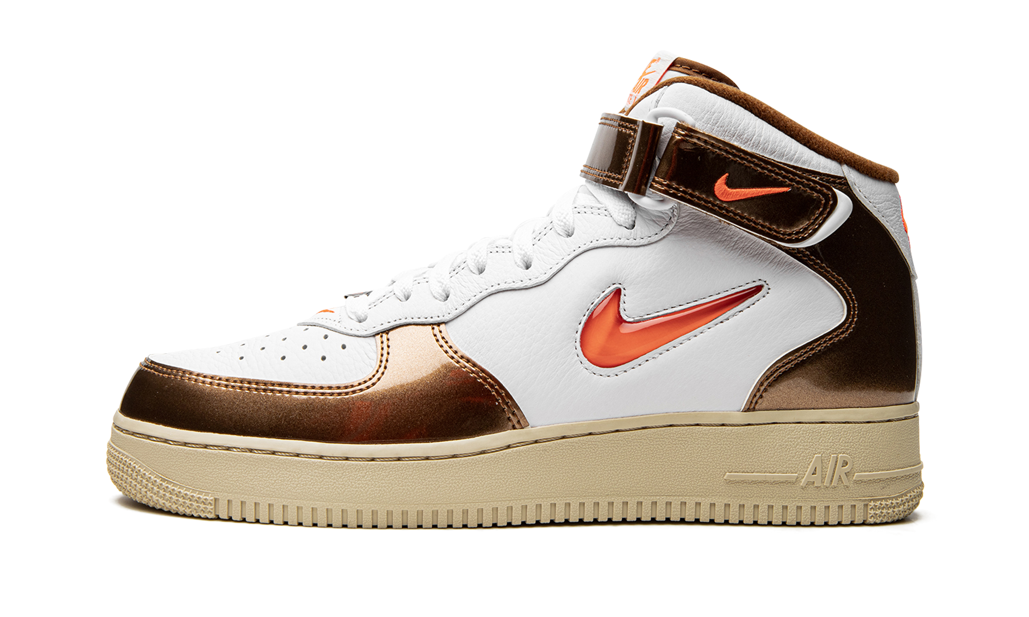 Air Force 1 Mid Qs "ale Brown" - 1