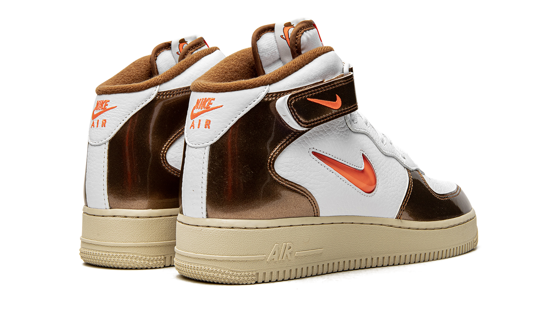 Air Force 1 Mid Qs "ale Brown" - 3