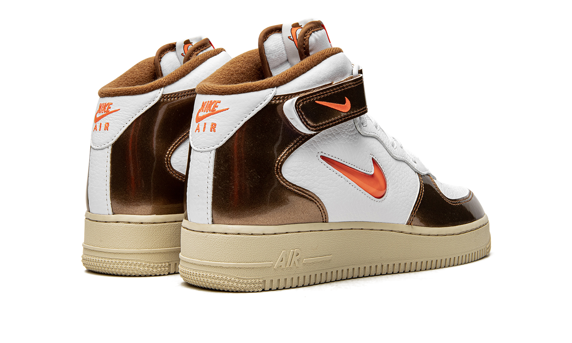 Air Force 1 Mid Qs "ale Brown" - 3