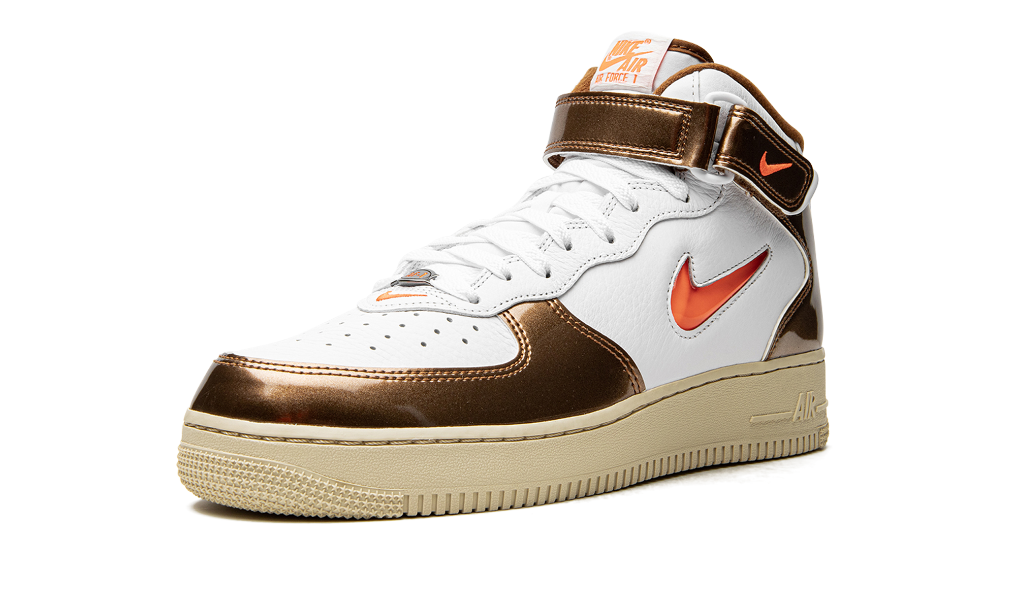 Air Force 1 Mid Qs "ale Brown" - 4