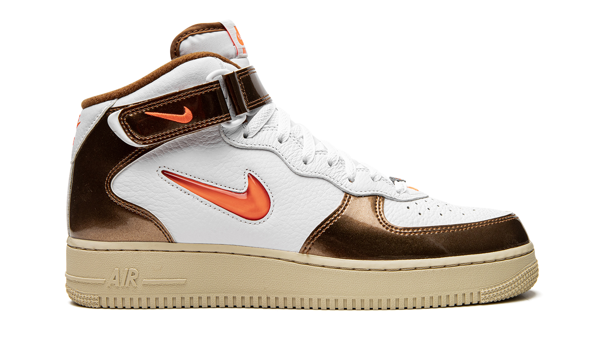 Air Force 1 Mid Qs "ale Brown" - 6