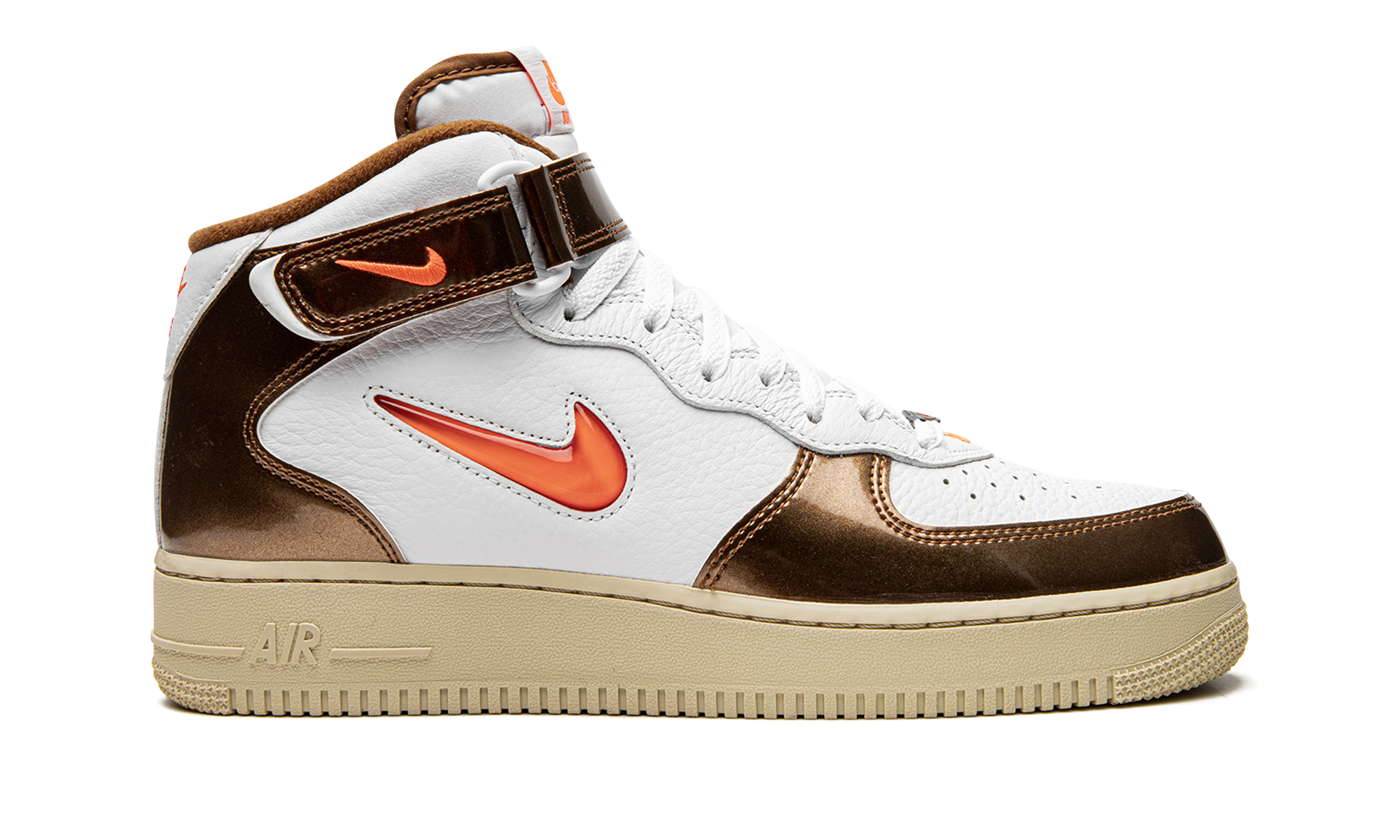 Air Force 1 Mid Qs "ale Brown" - 6