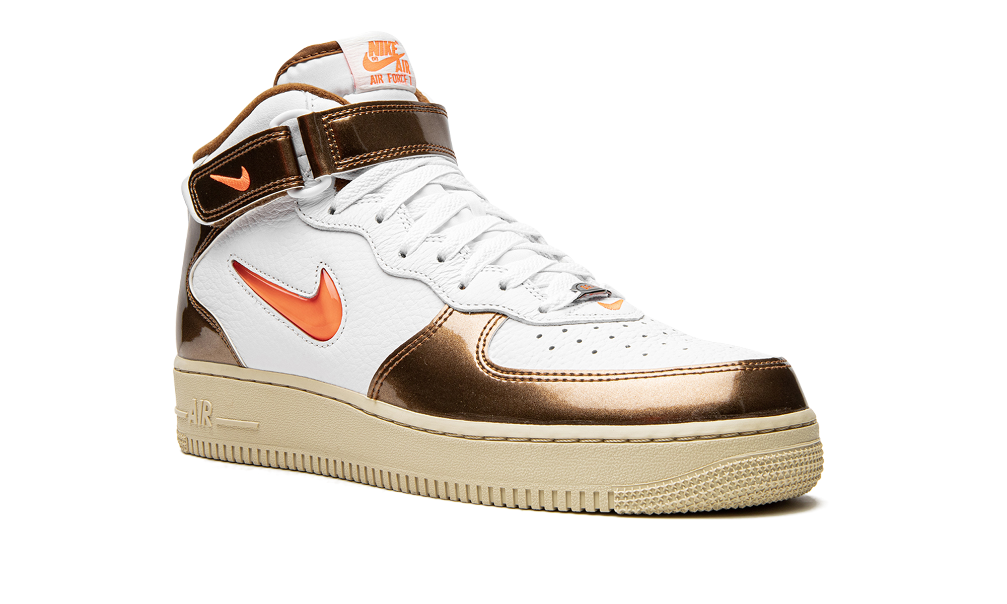 Air Force 1 Mid Qs "ale Brown" - 7