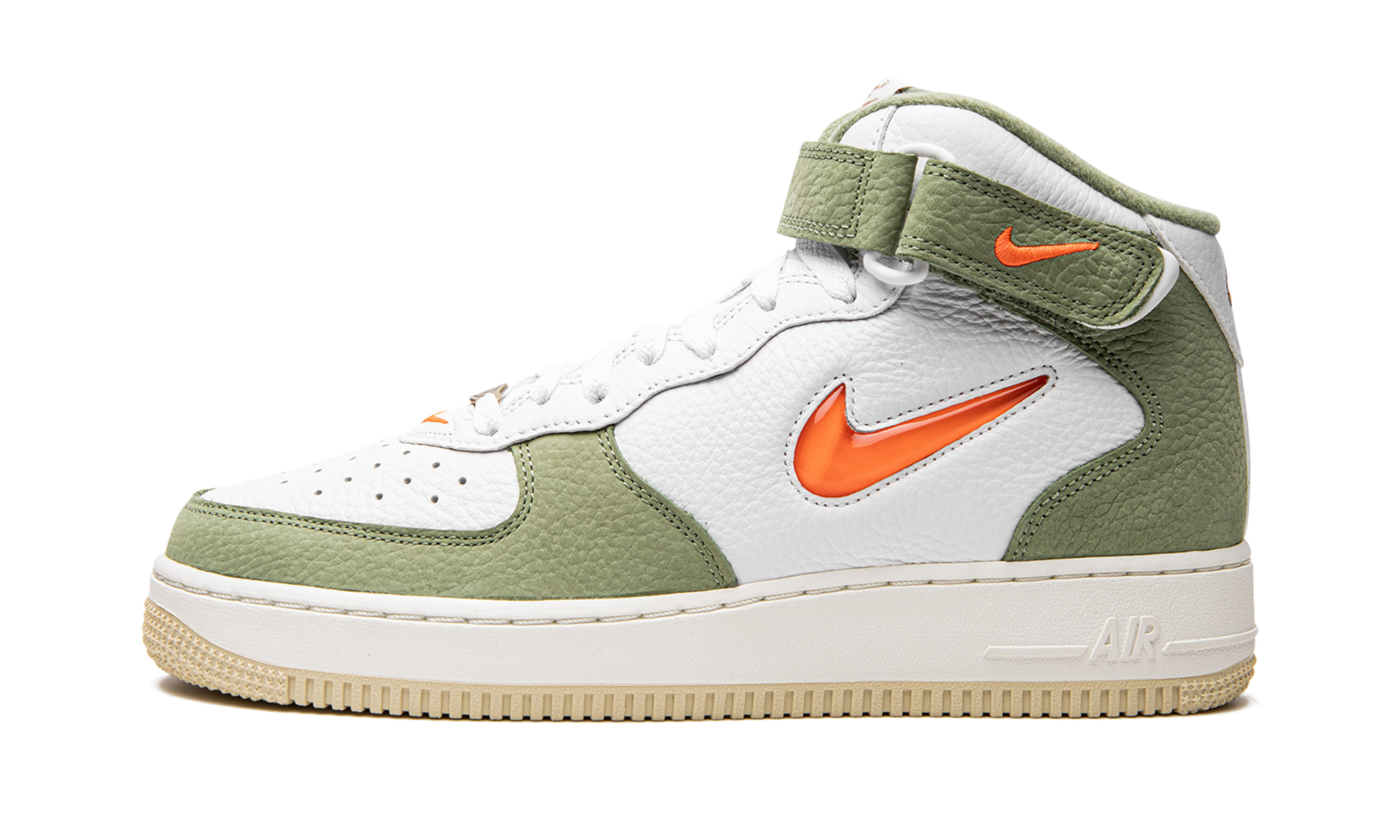 Air Force 1 Mid Qs "jewel Oil Green" - 1
